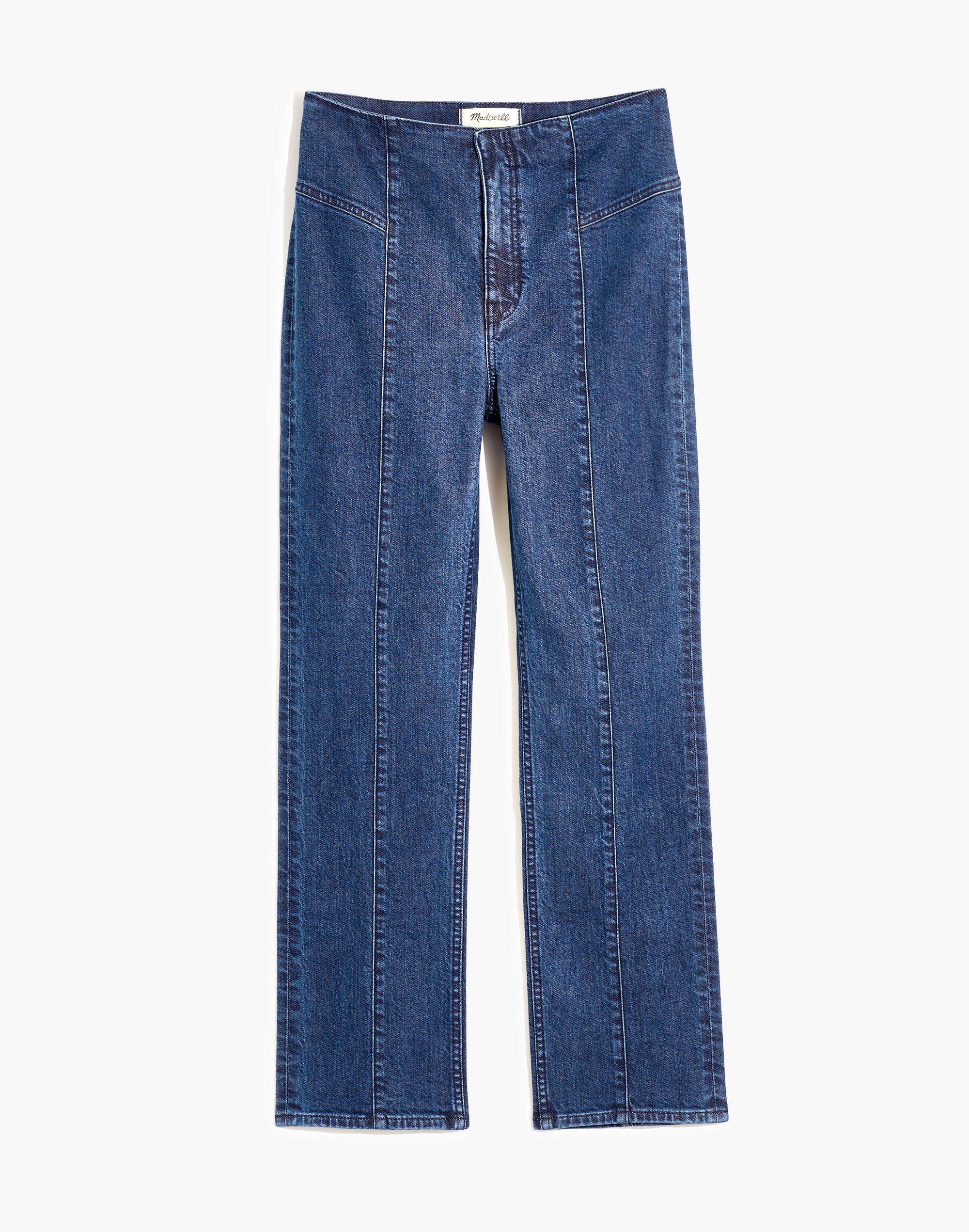 Slim Demi-Boot Jeans in Reyes Wash: Seamed TENCEL&trade; Denim Edition