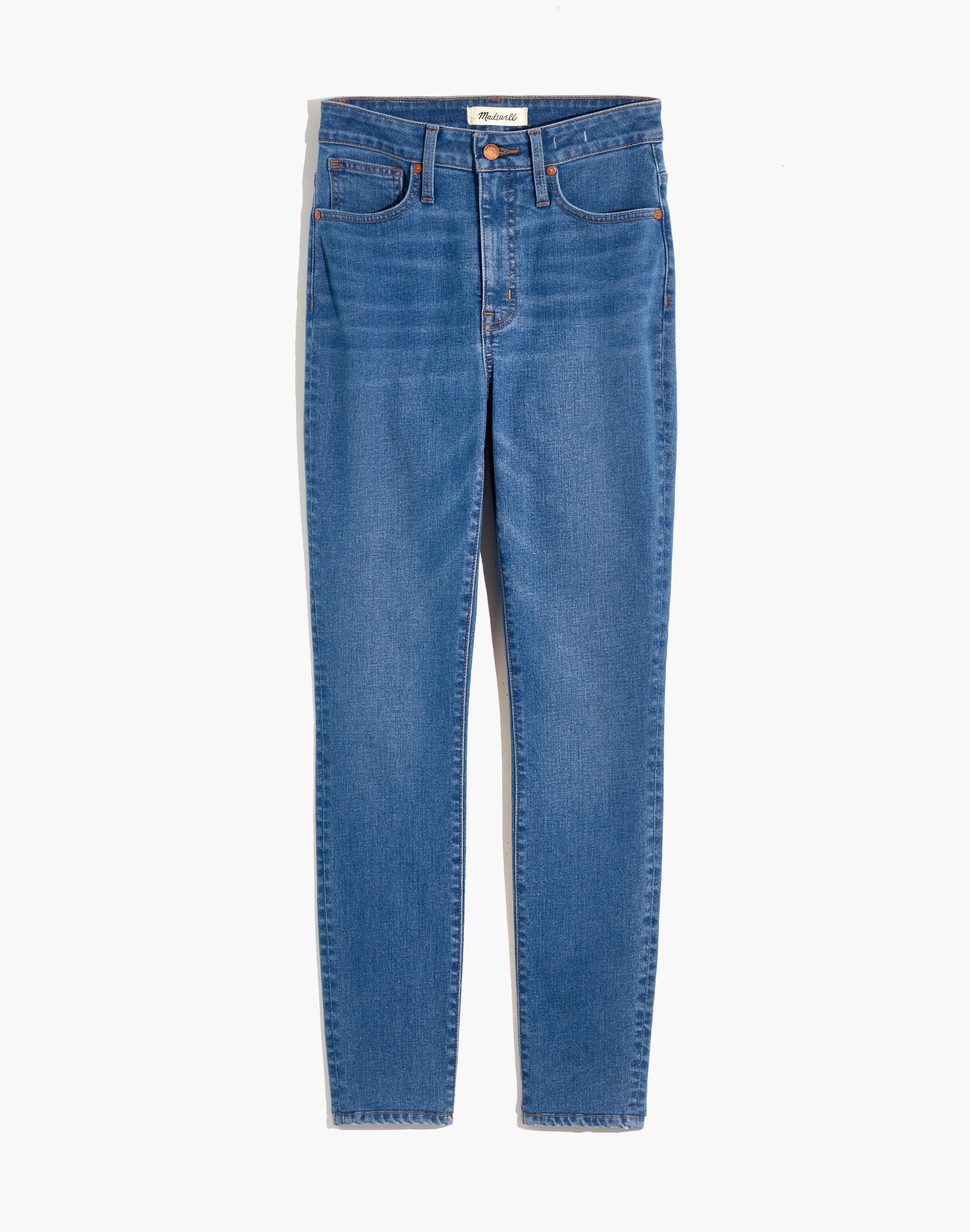 Curvy High-Rise Skinny Jeans in Astoria Wash: TENCEL&trade; Denim Edition