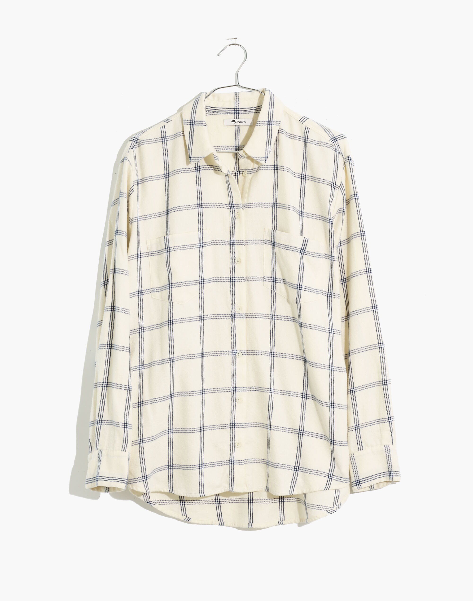 Flannel Sunday Shirt in Windowpane