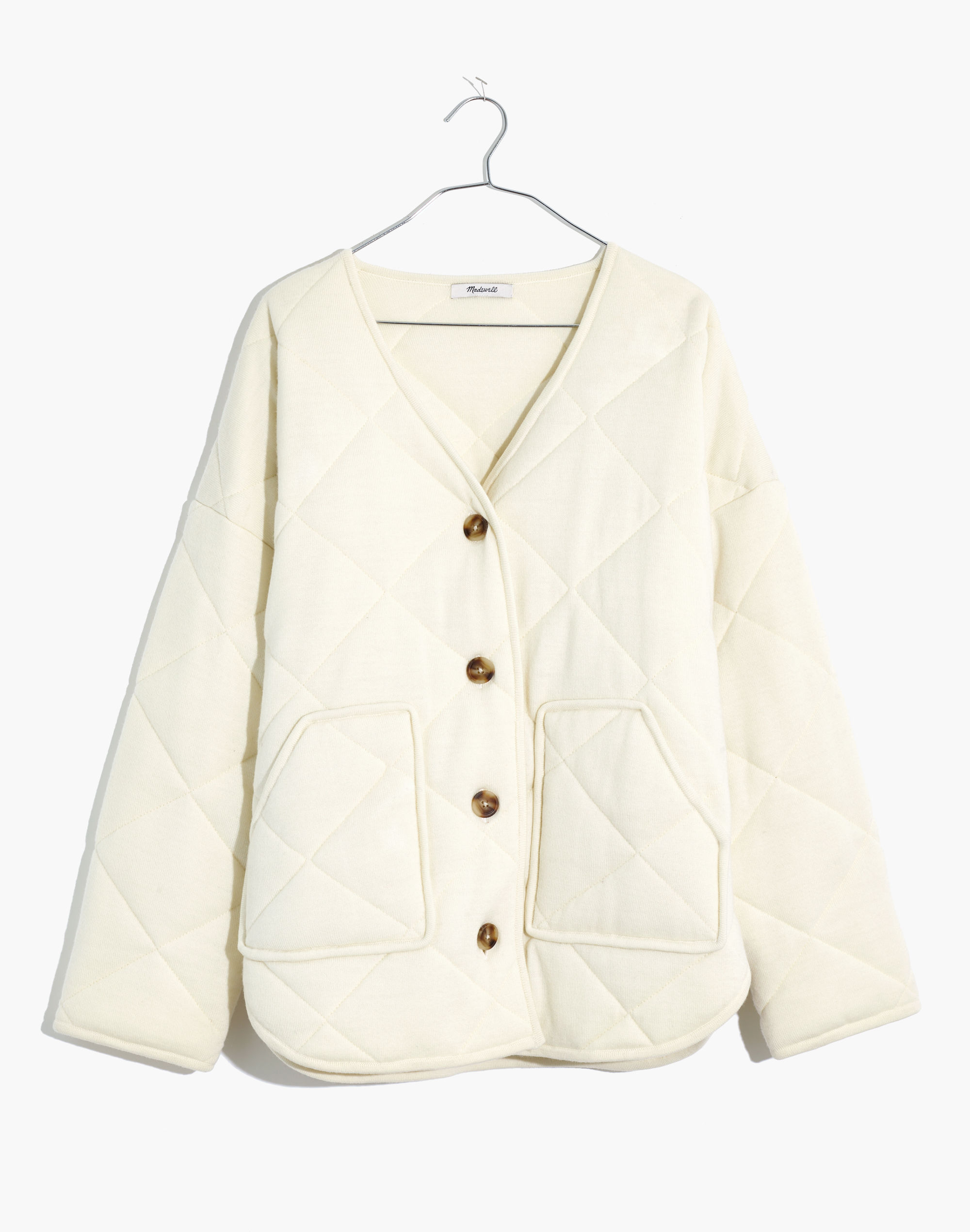 Quilted Sweater Jacket