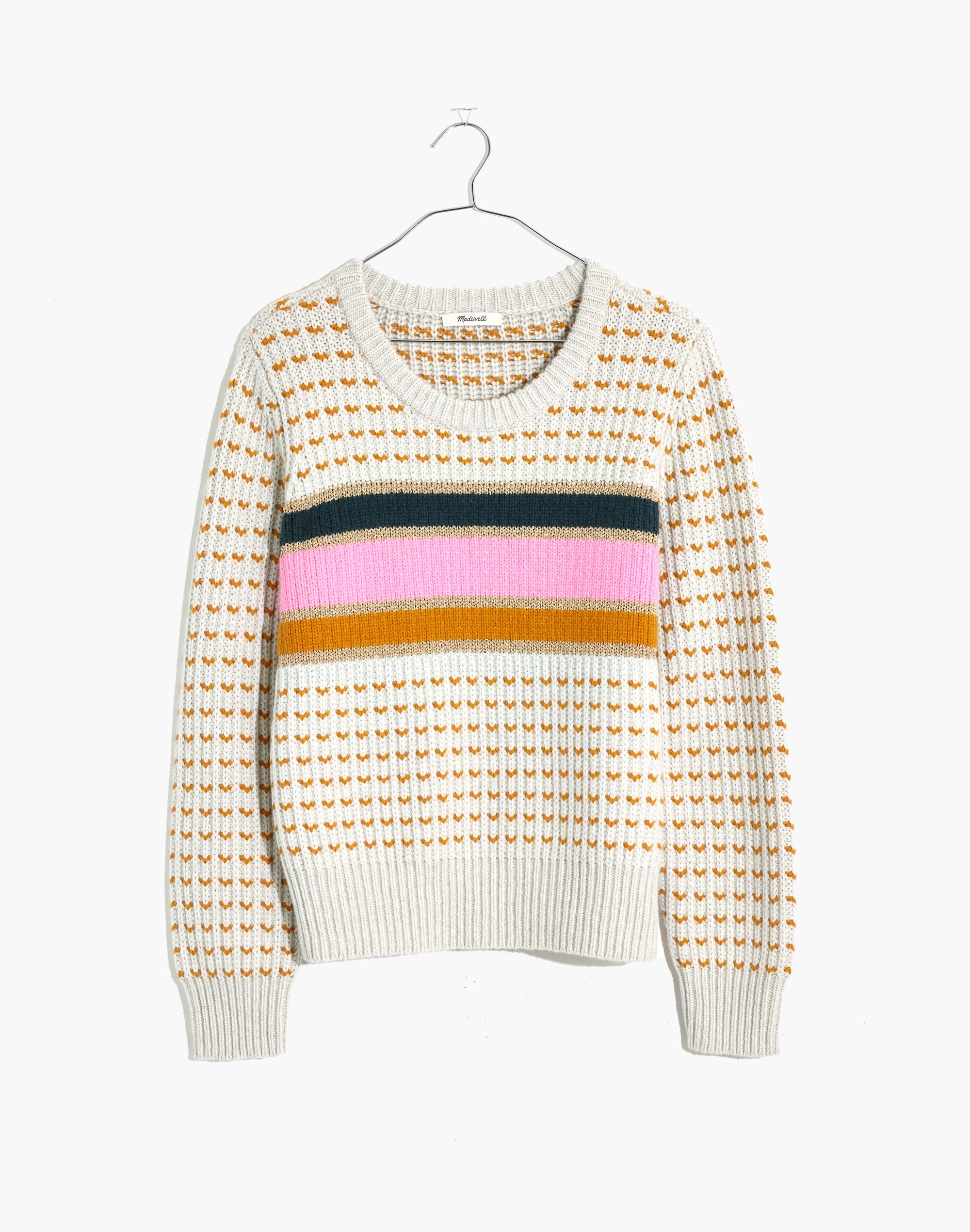 Striped Barfield Sweater