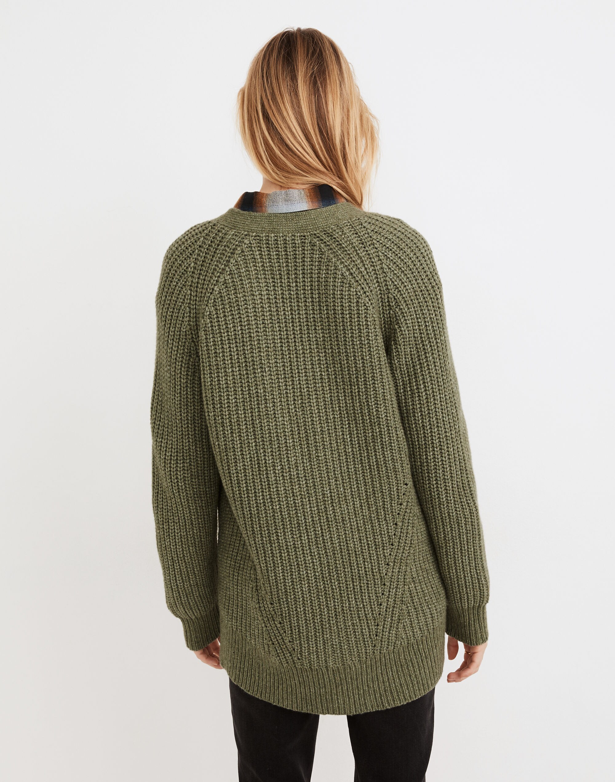 Holmes Ribbed Cardigan Sweater