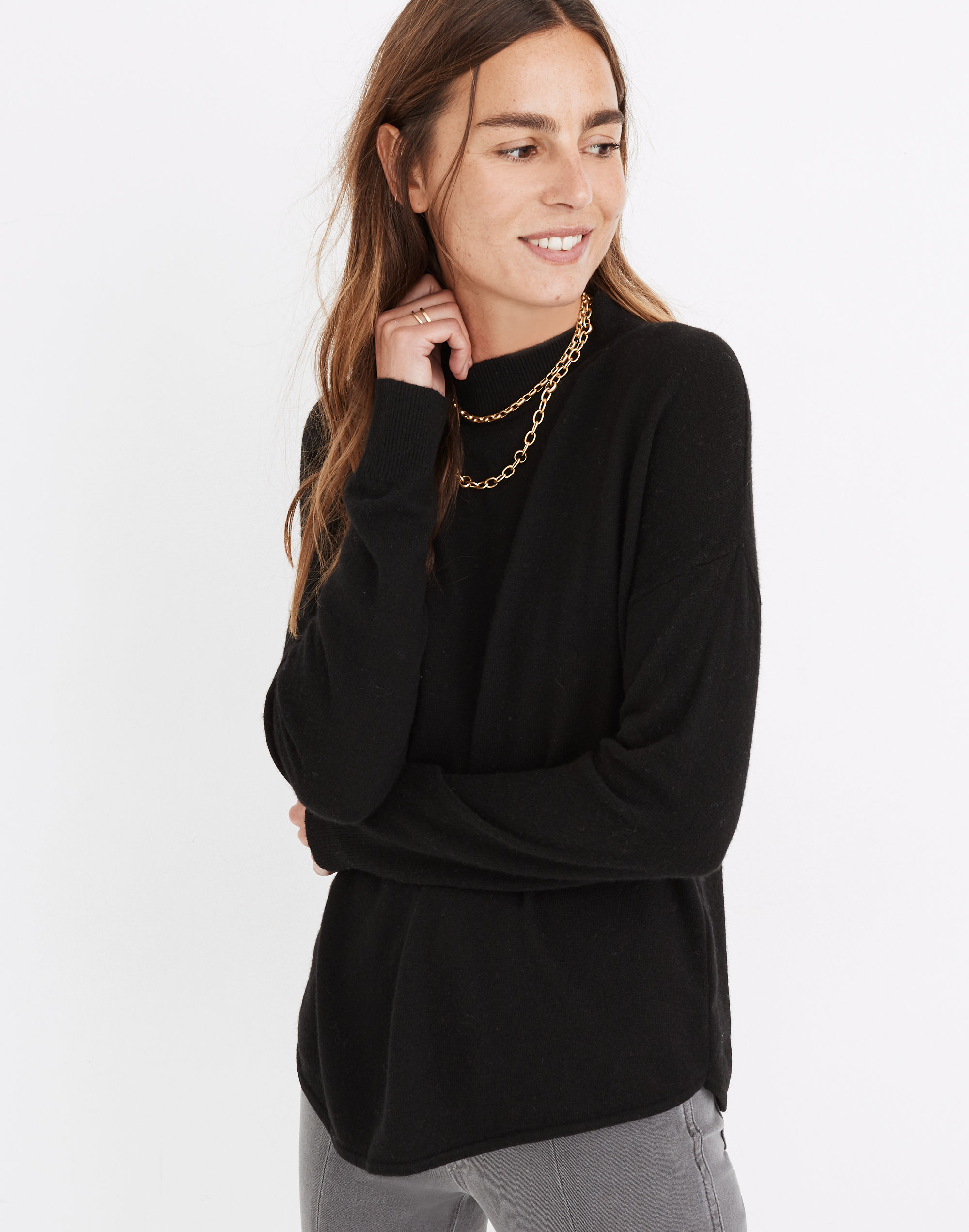 ashbury mockneck sweater