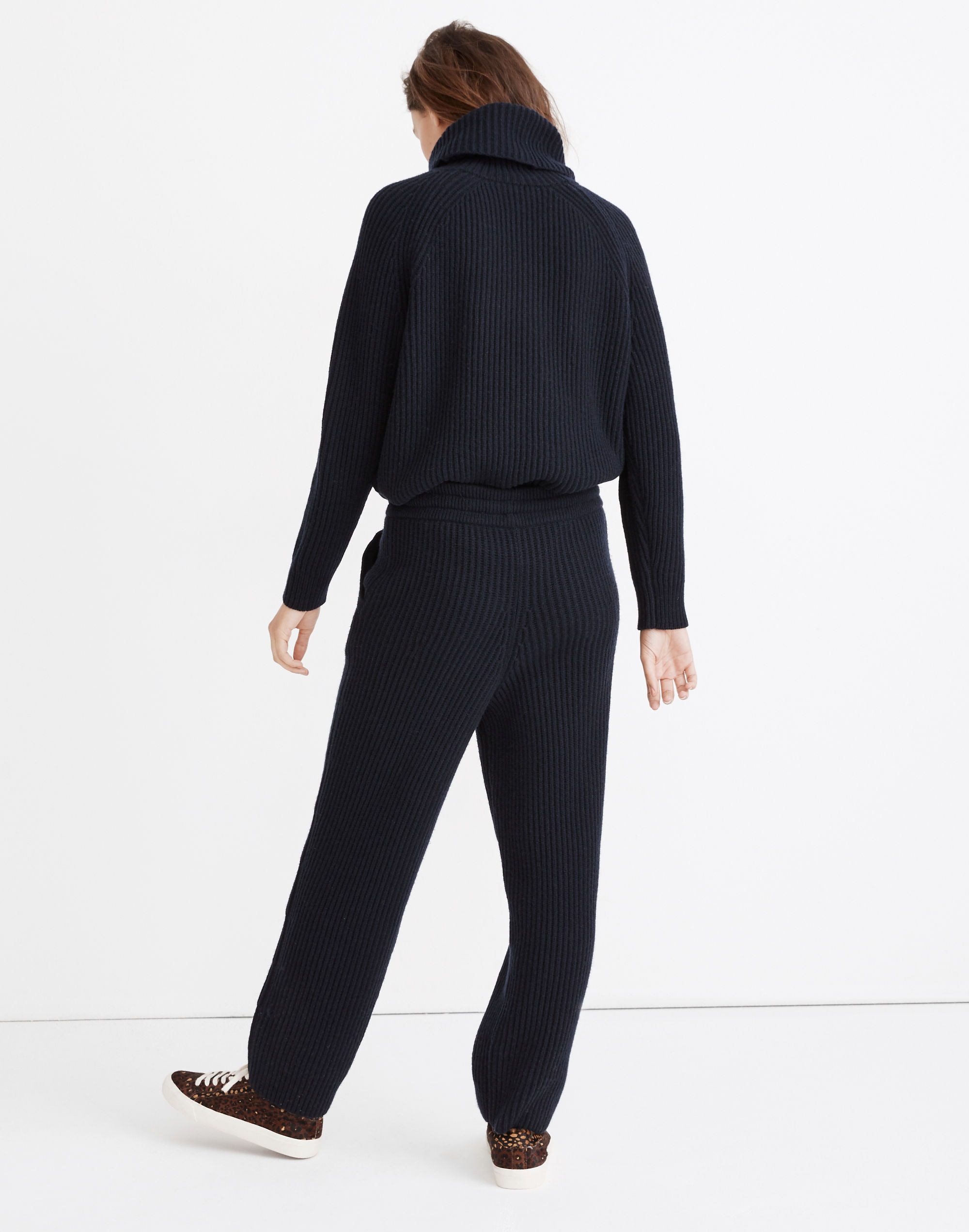 Maitland Ribbed Drawstring Sweater Pants