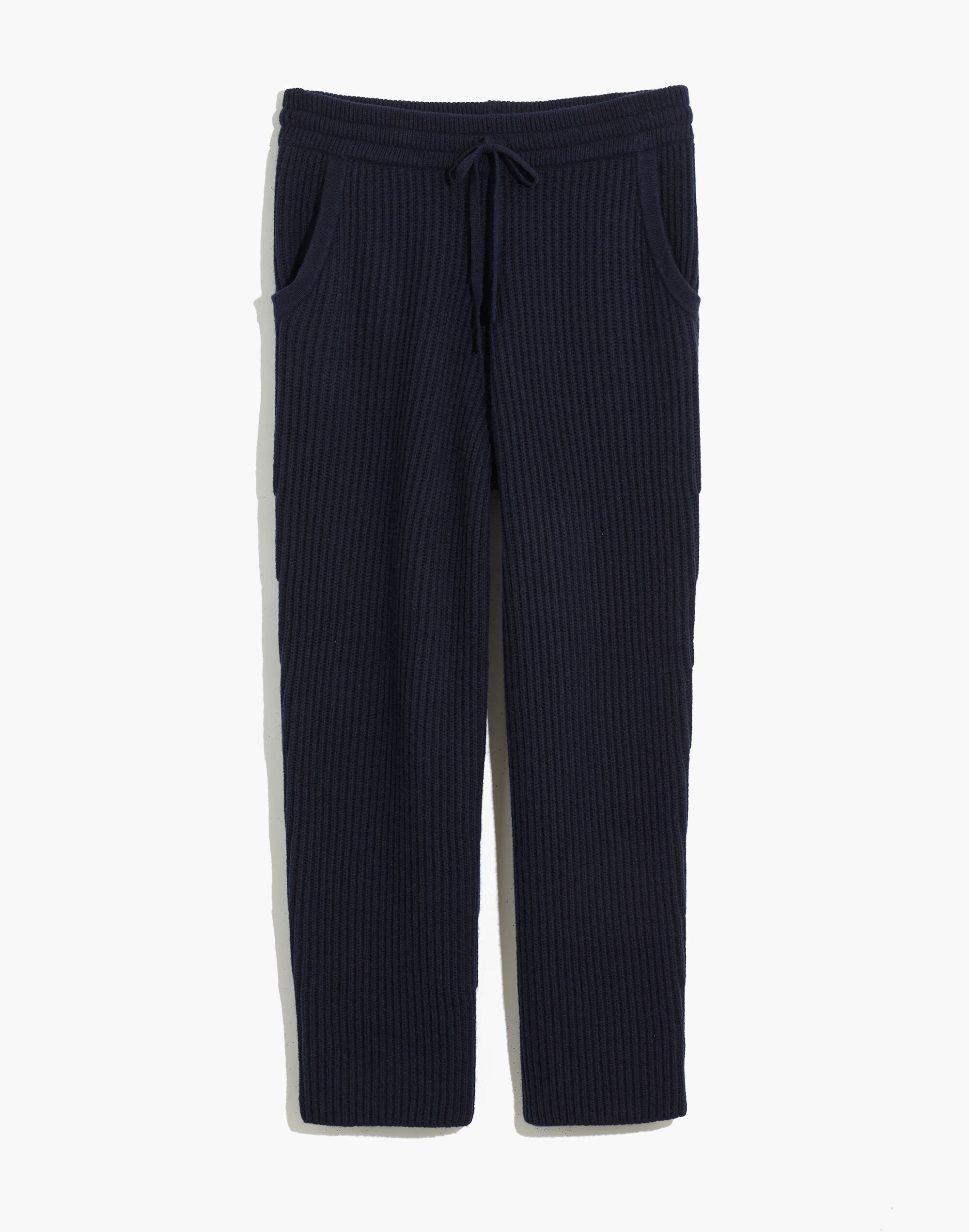 Maitland Ribbed Drawstring Sweater Pants