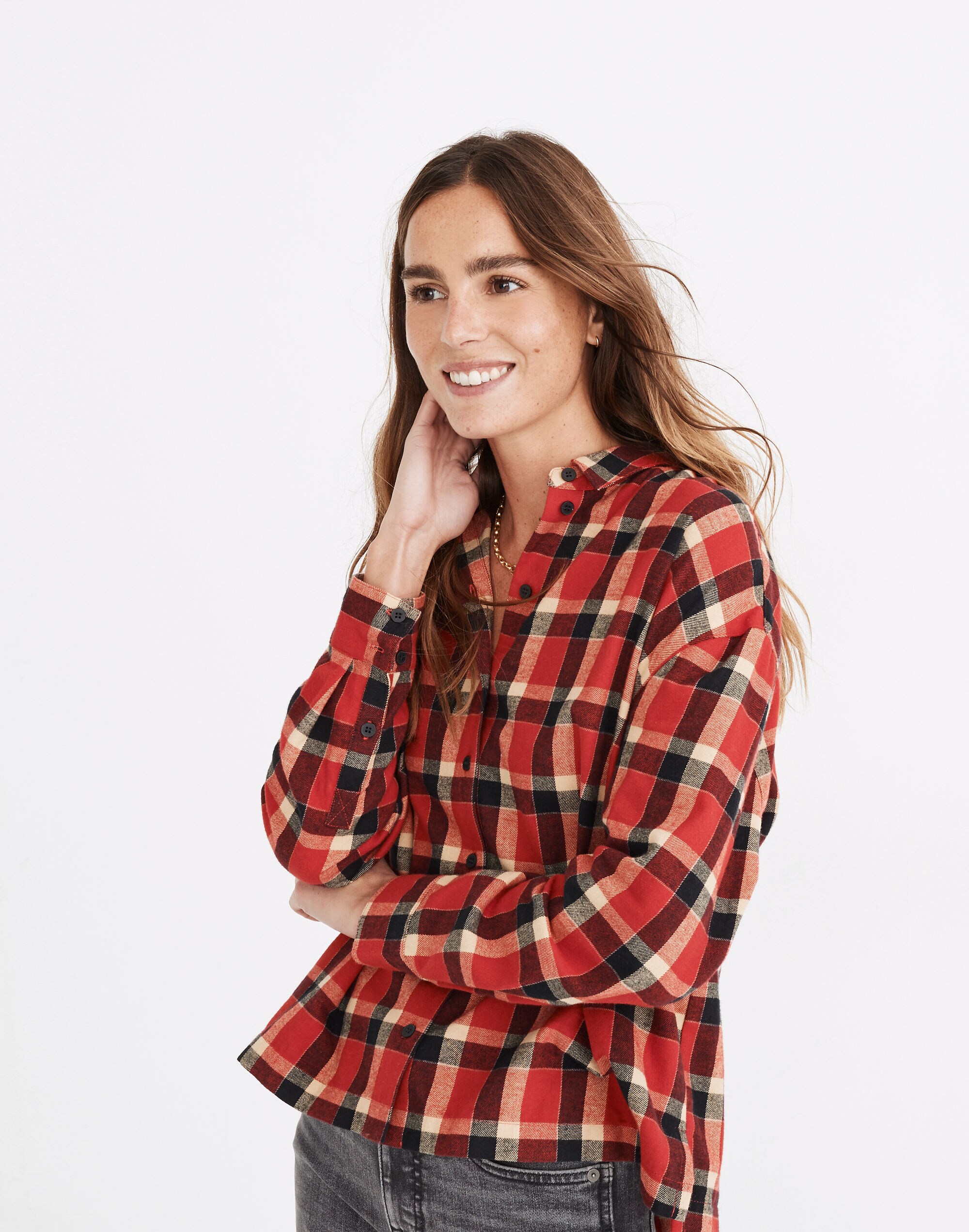 Flannel Westlake Shirt in Newfield Plaid