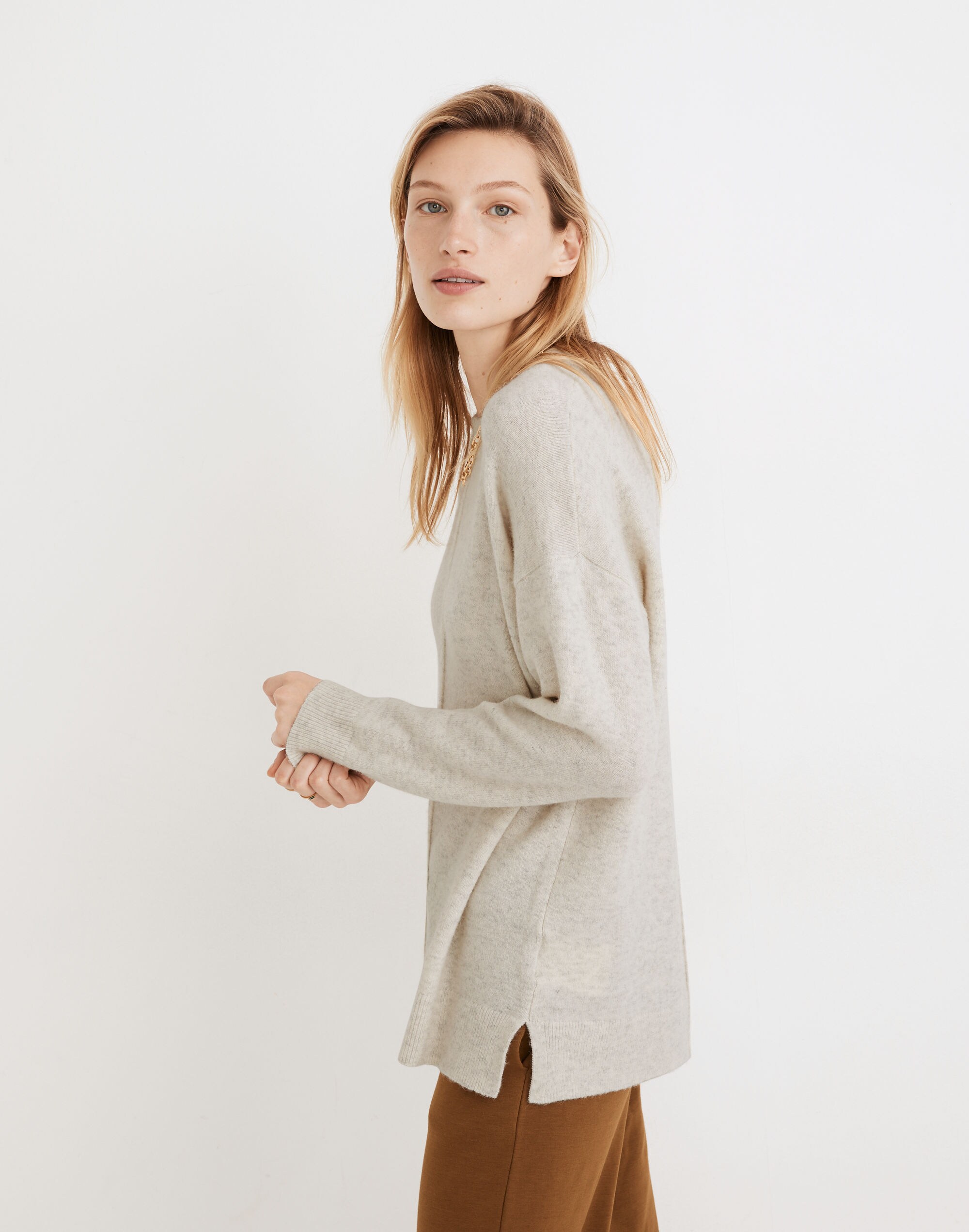 Smithe Pullover Sweater in Coziest Yarn