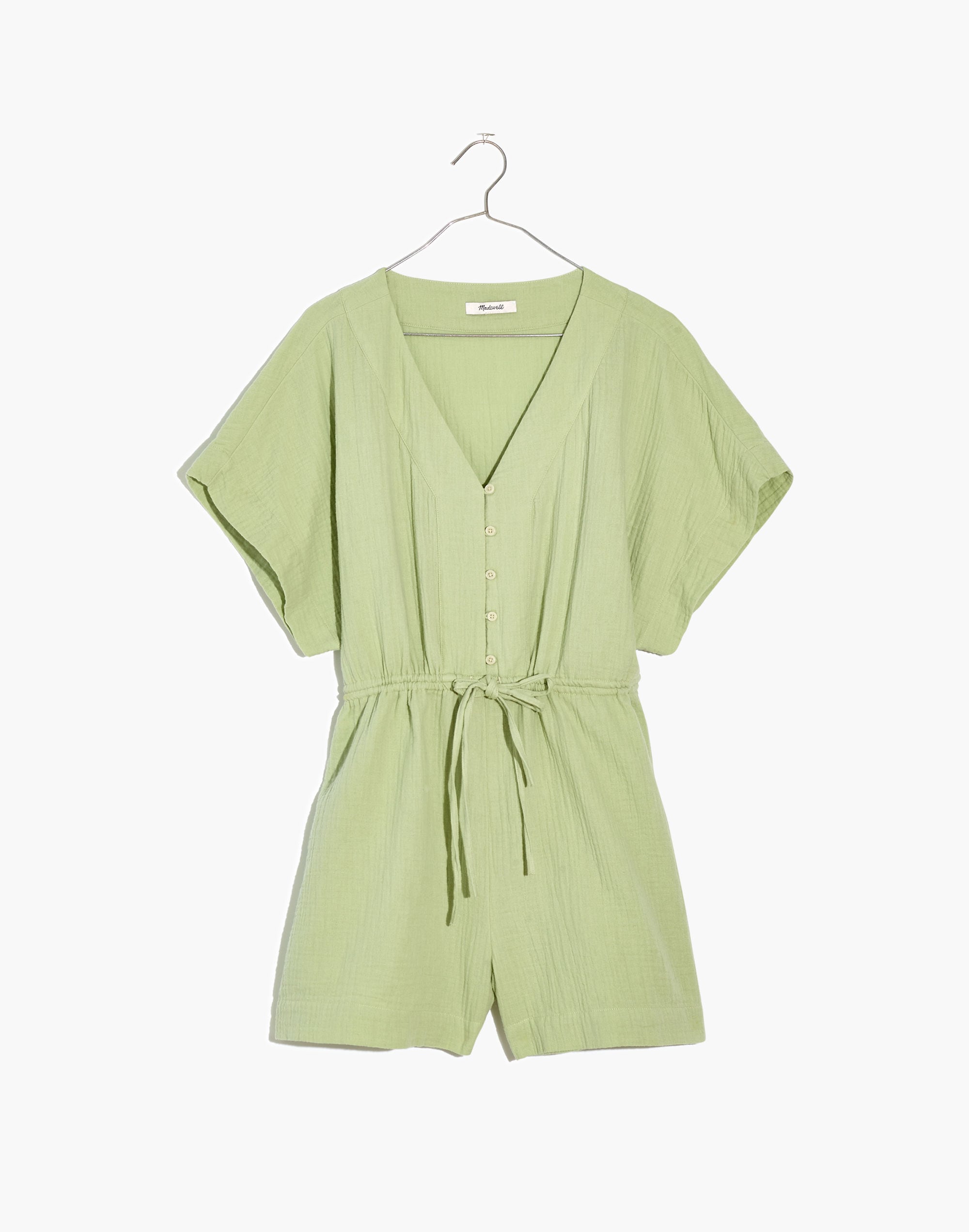 Lightestspun Cover-Up Drawstring Romper