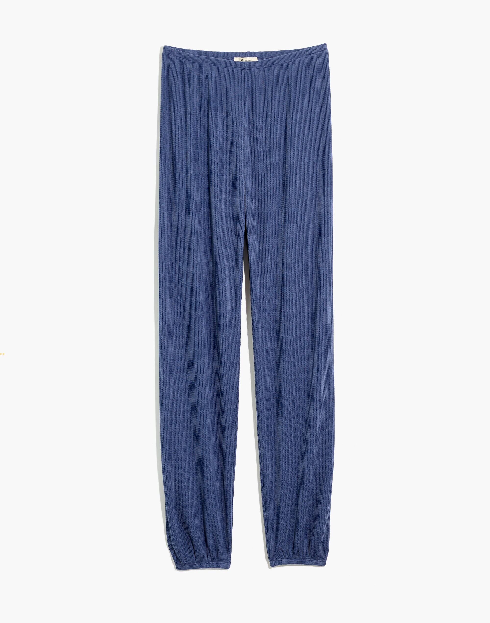 Waffle Knit Pajama Sweatpants