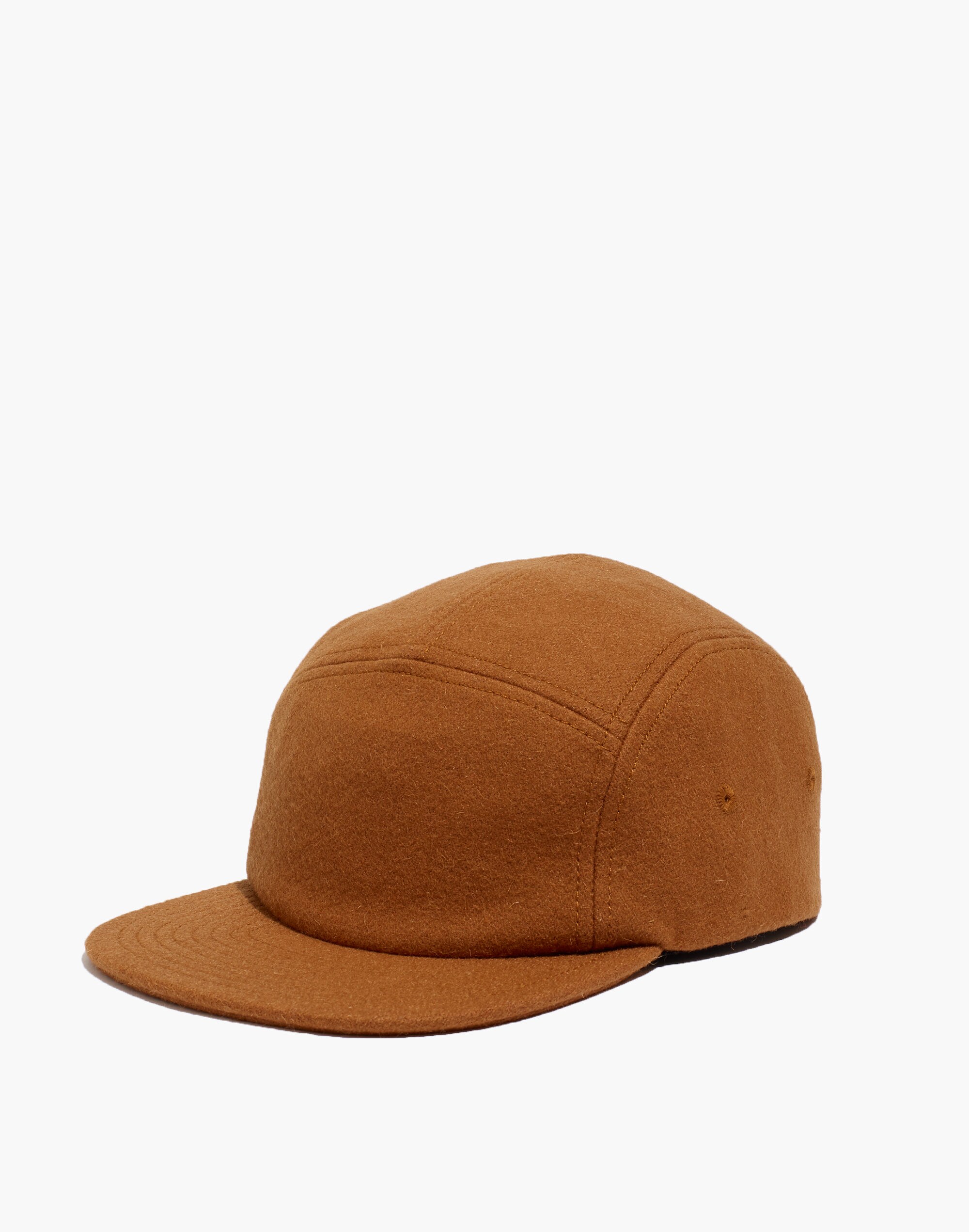 Wool Five-Panel Baseball Cap