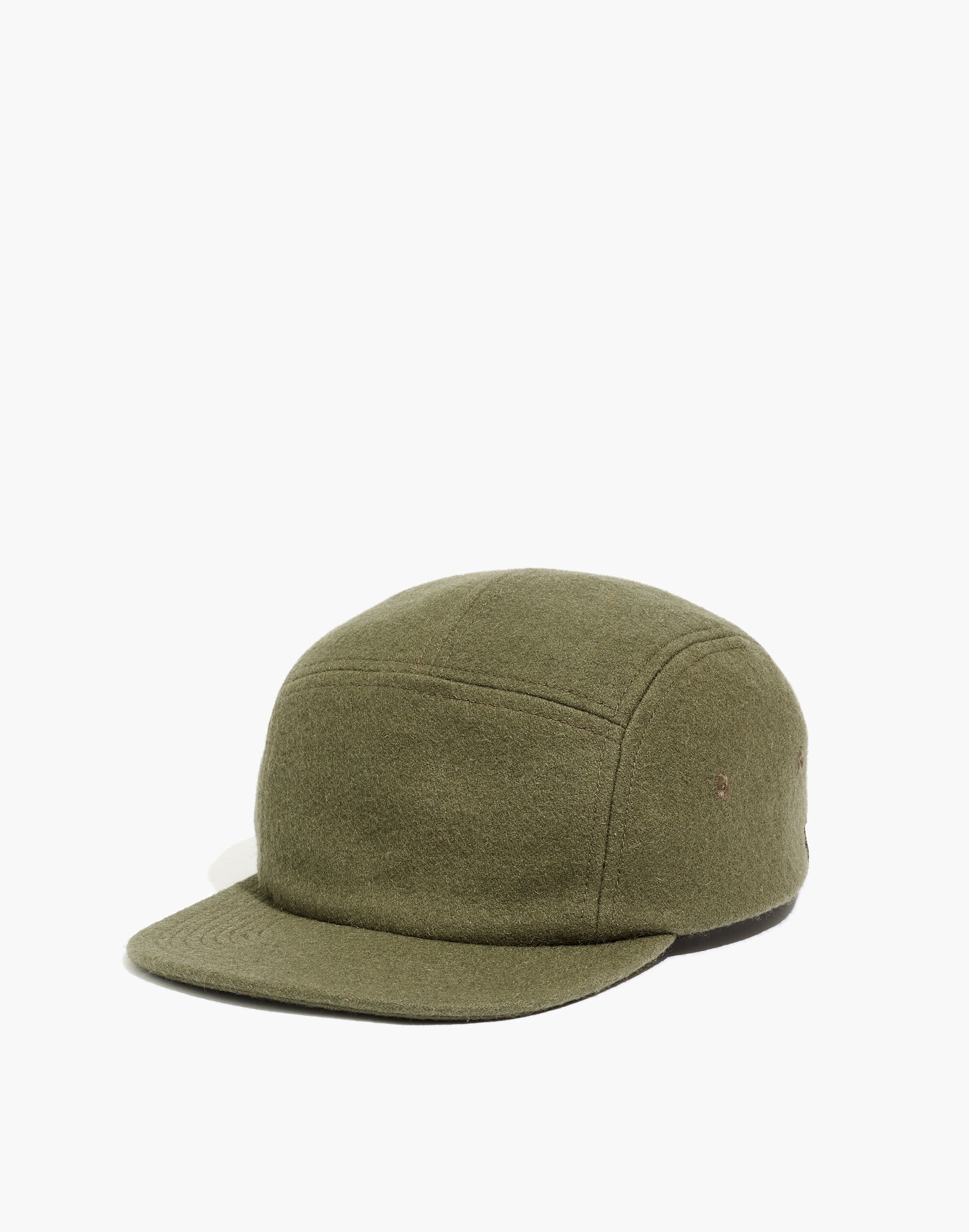 Wool Five-Panel Baseball Cap