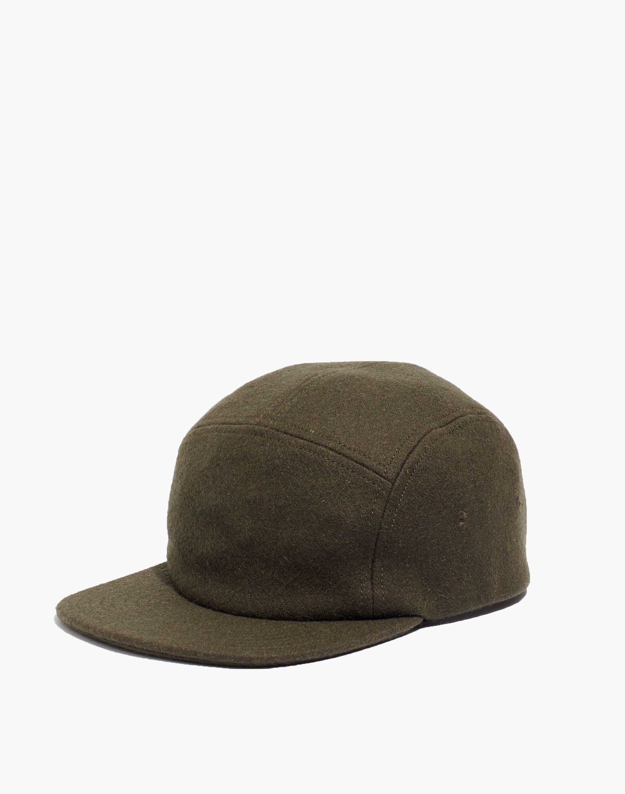 Wool Five-Panel Baseball Cap