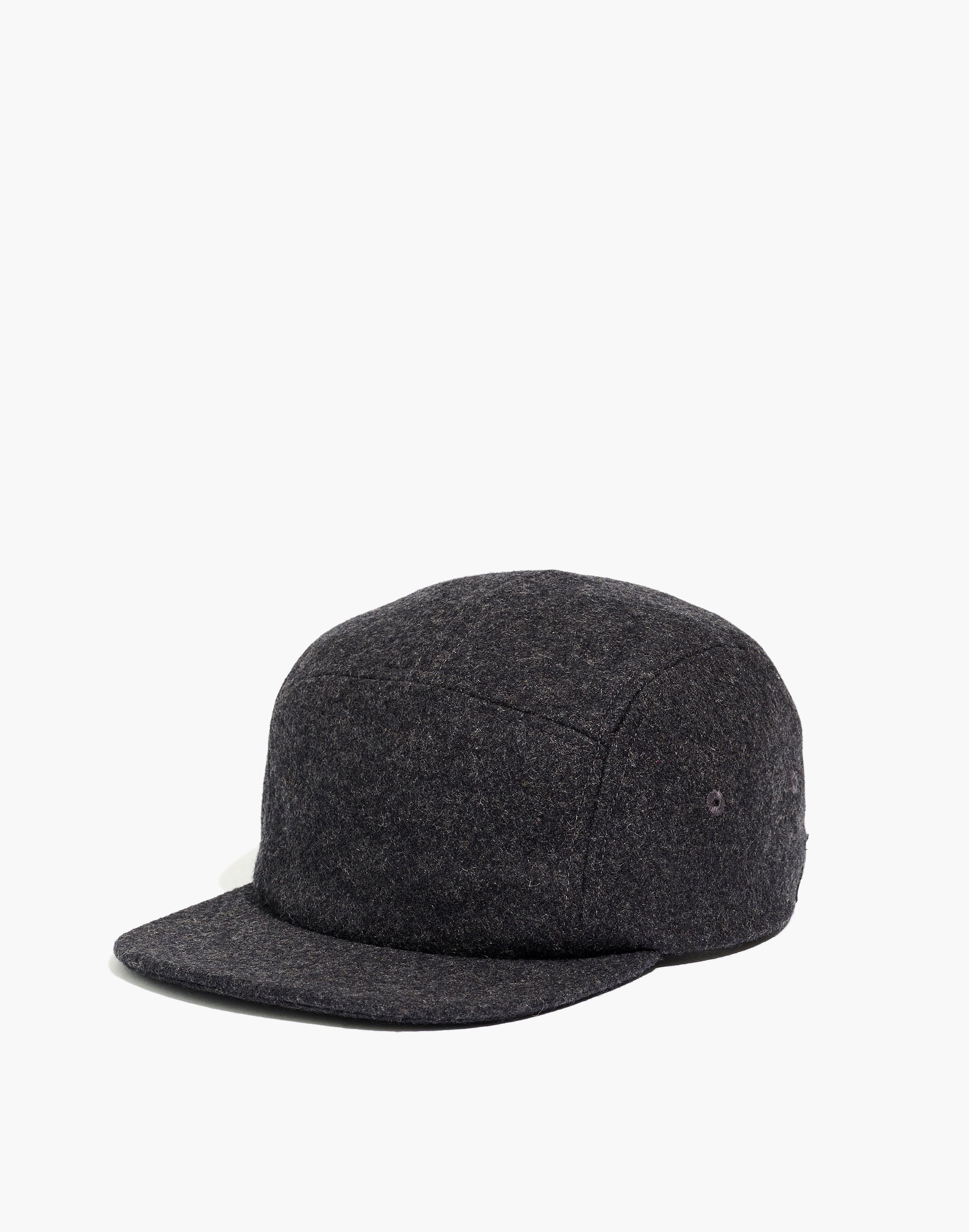 Wool Five-Panel Baseball Cap