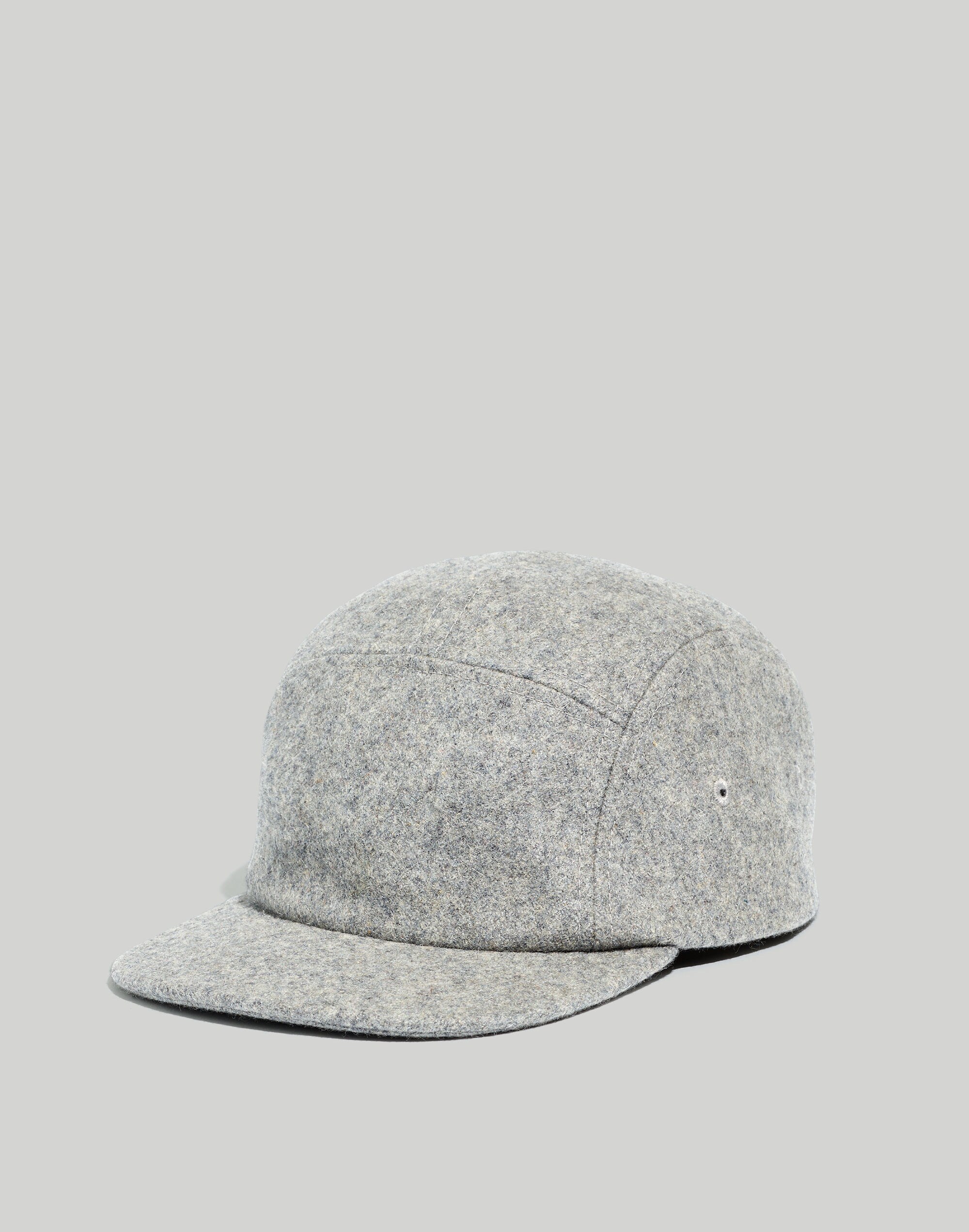 Wool Five-Panel Baseball Cap