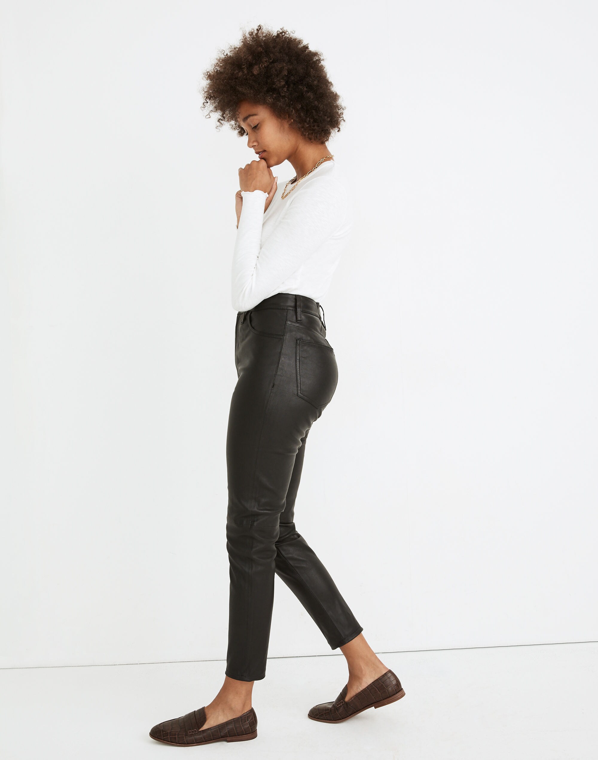 The Perfect Vintage Jean: Leather Edition