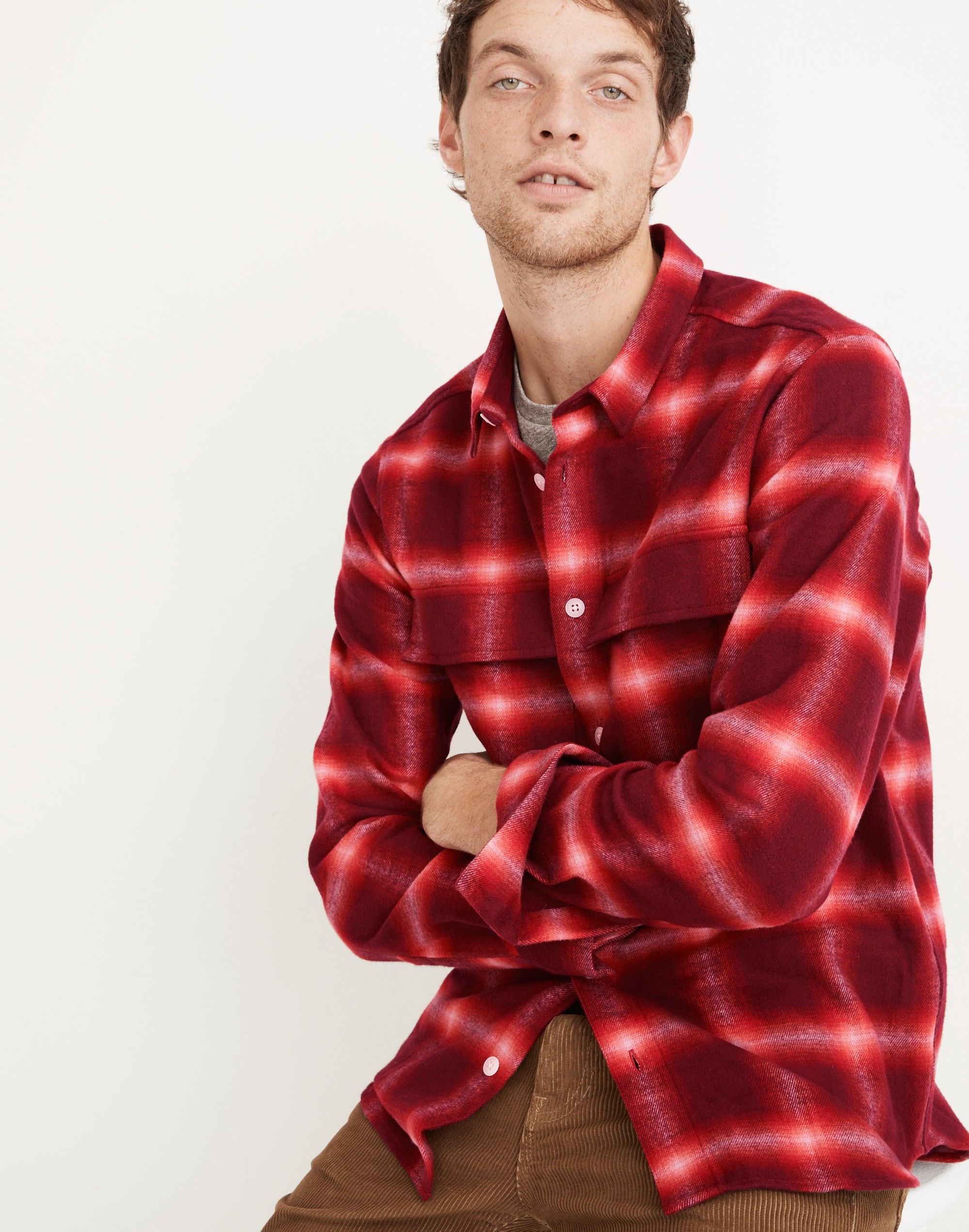 Flannel Perfect Shirt in Perdido Plaid