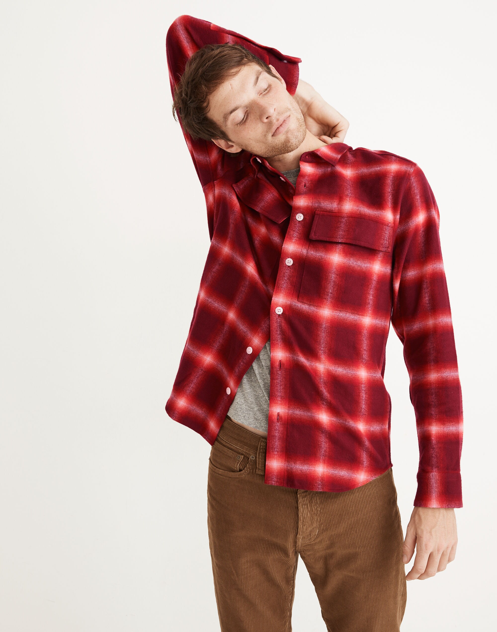 Flannel Perfect Shirt in Perdido Plaid