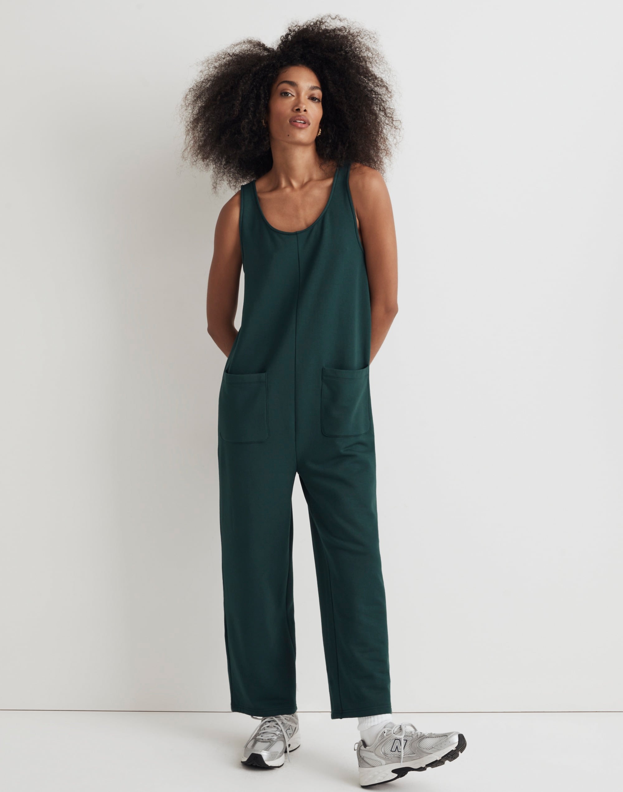 Superbrushed Pull-On Jumpsuit