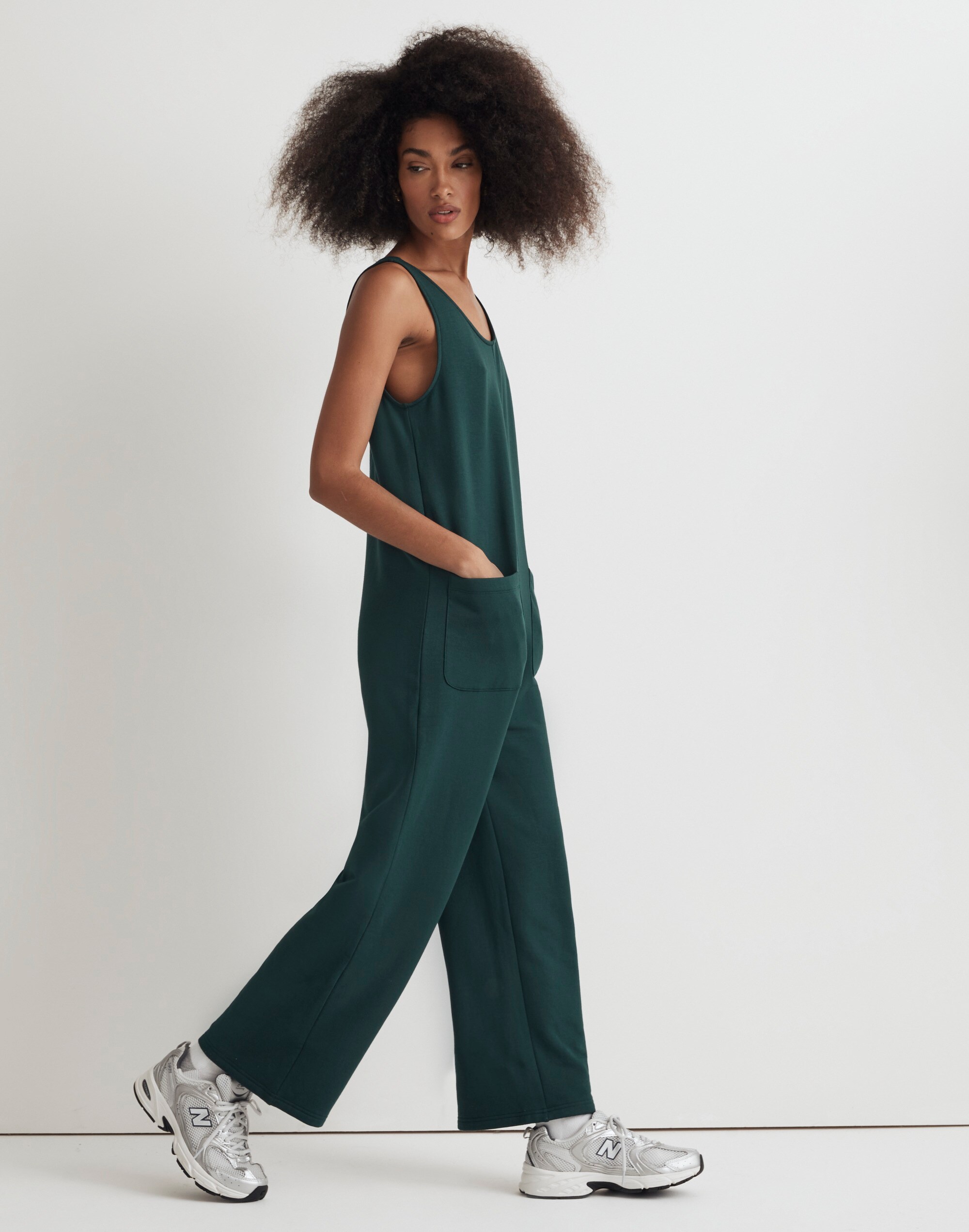 Superbrushed Pull-On Jumpsuit