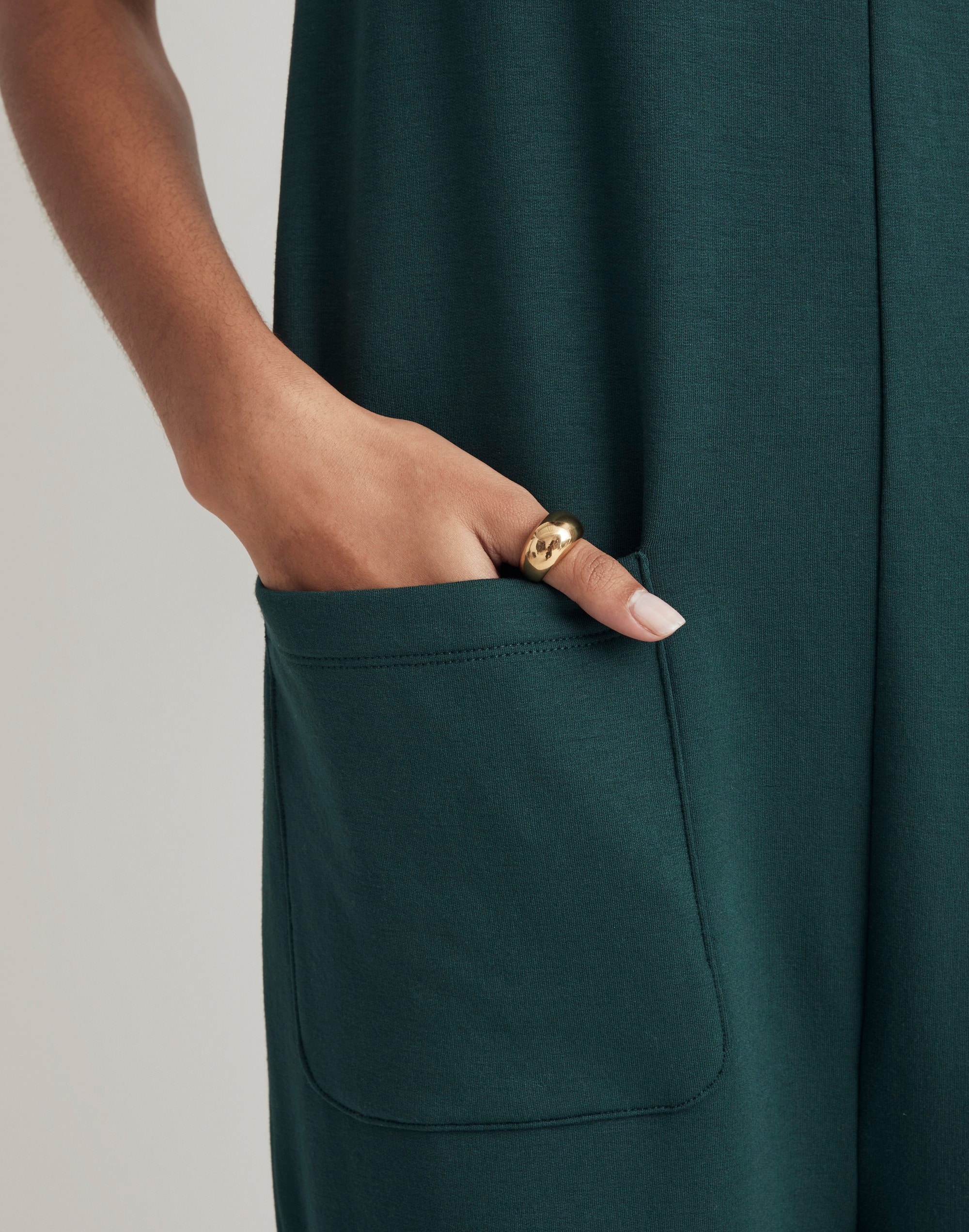 Superbrushed Pull-On Jumpsuit