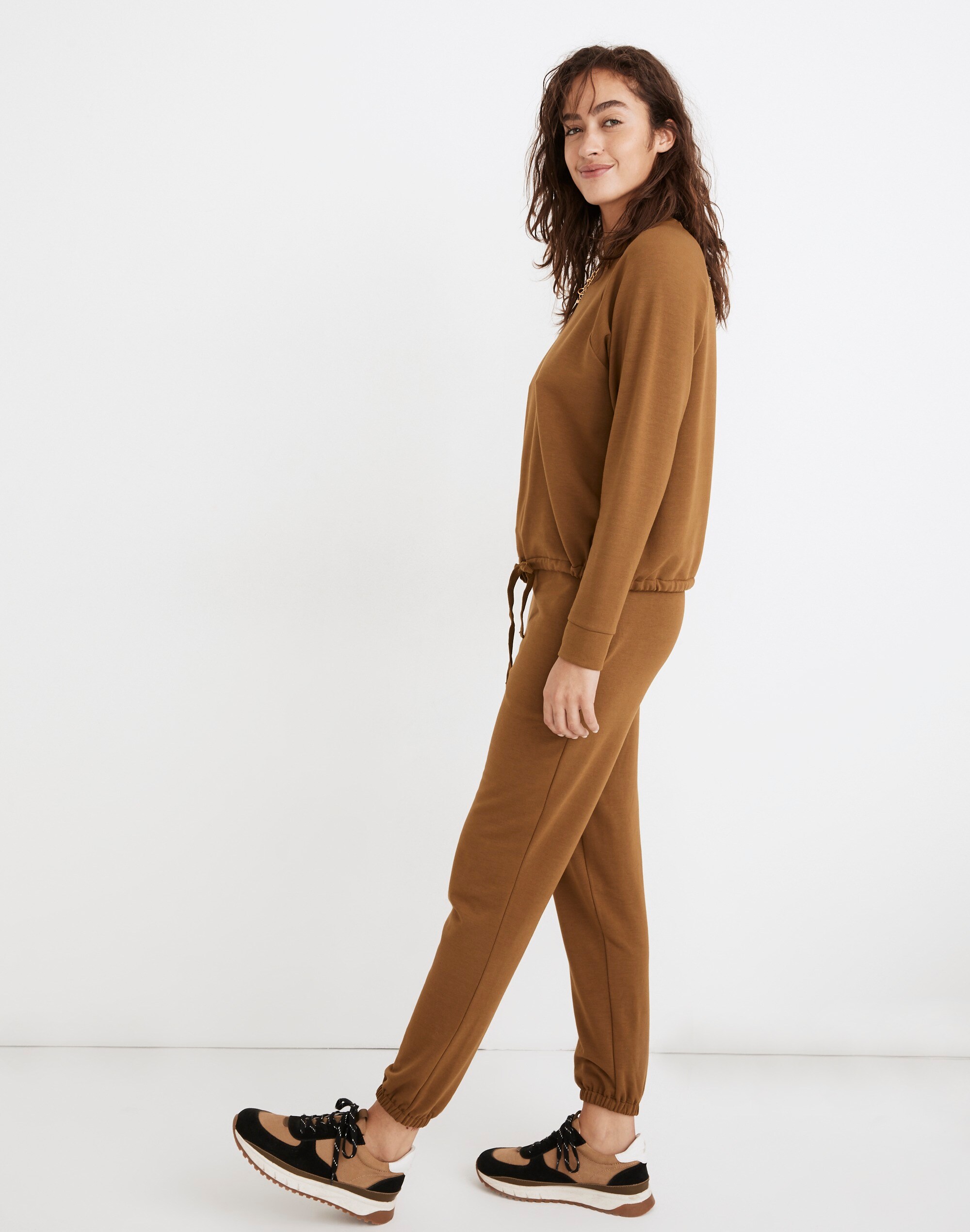 MWL Superbrushed Mockneck Drawstring Sweatshirt