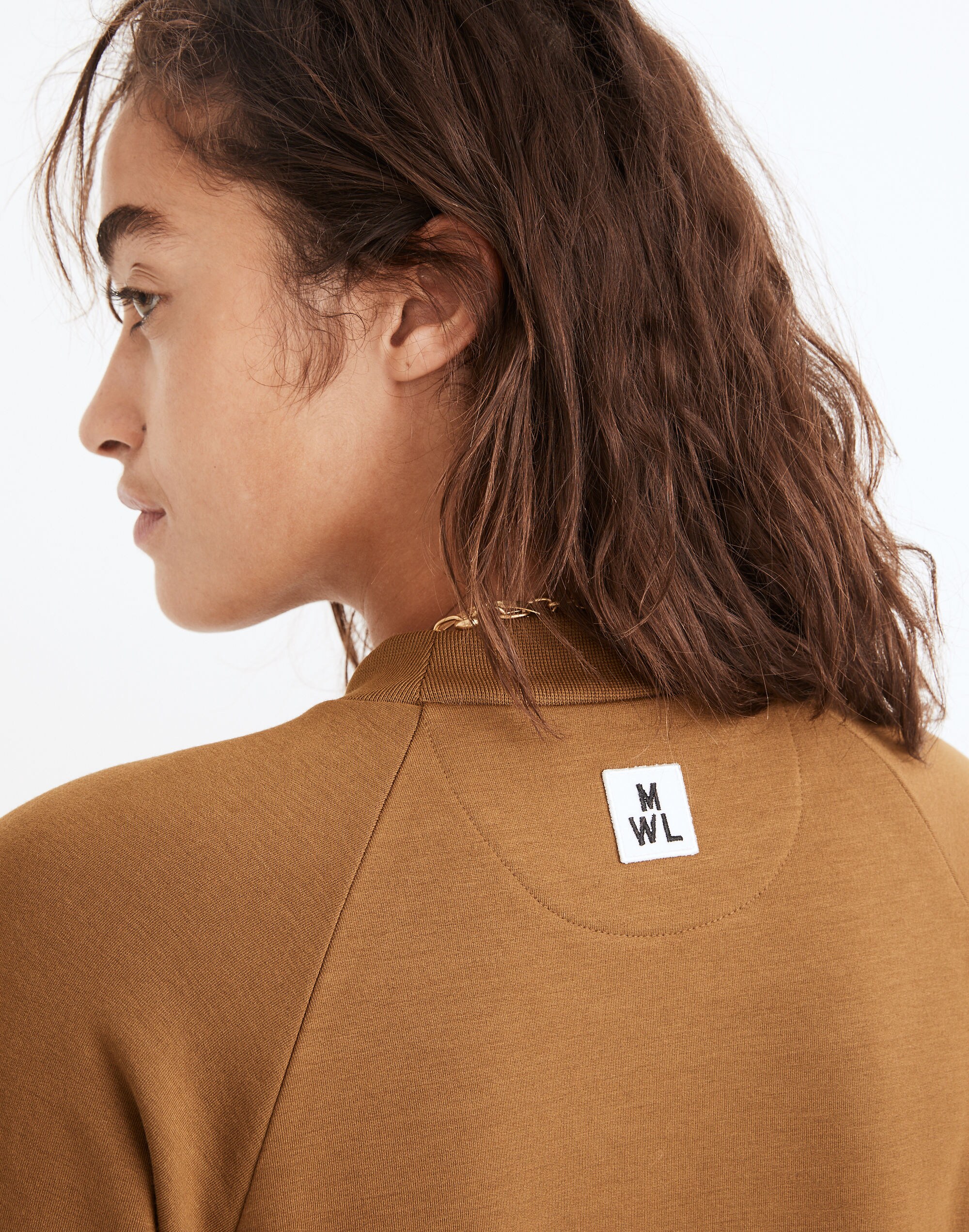 MWL Superbrushed Mockneck Drawstring Sweatshirt