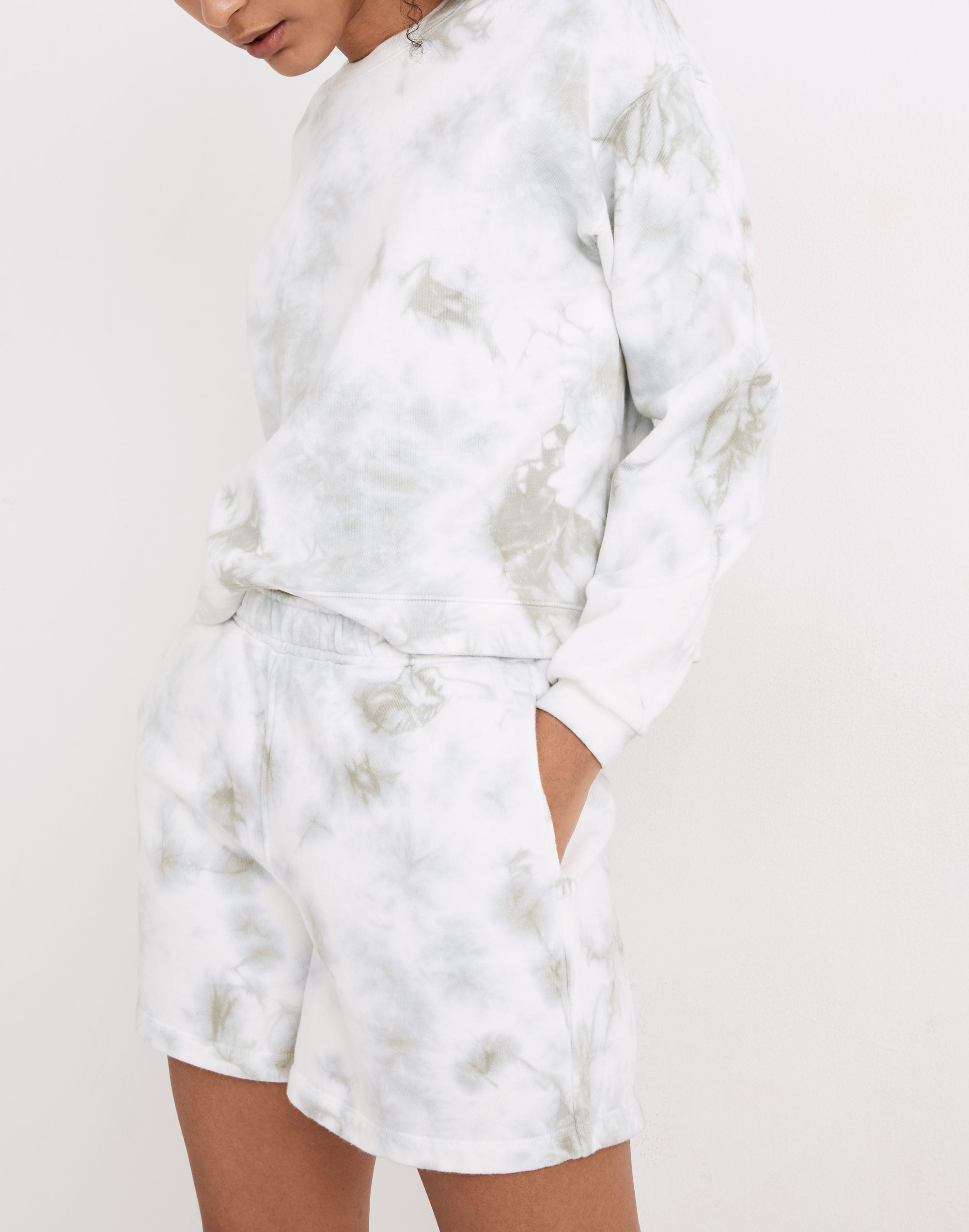 Tie-Dye (Re)sourced Cotton Sweatshorts