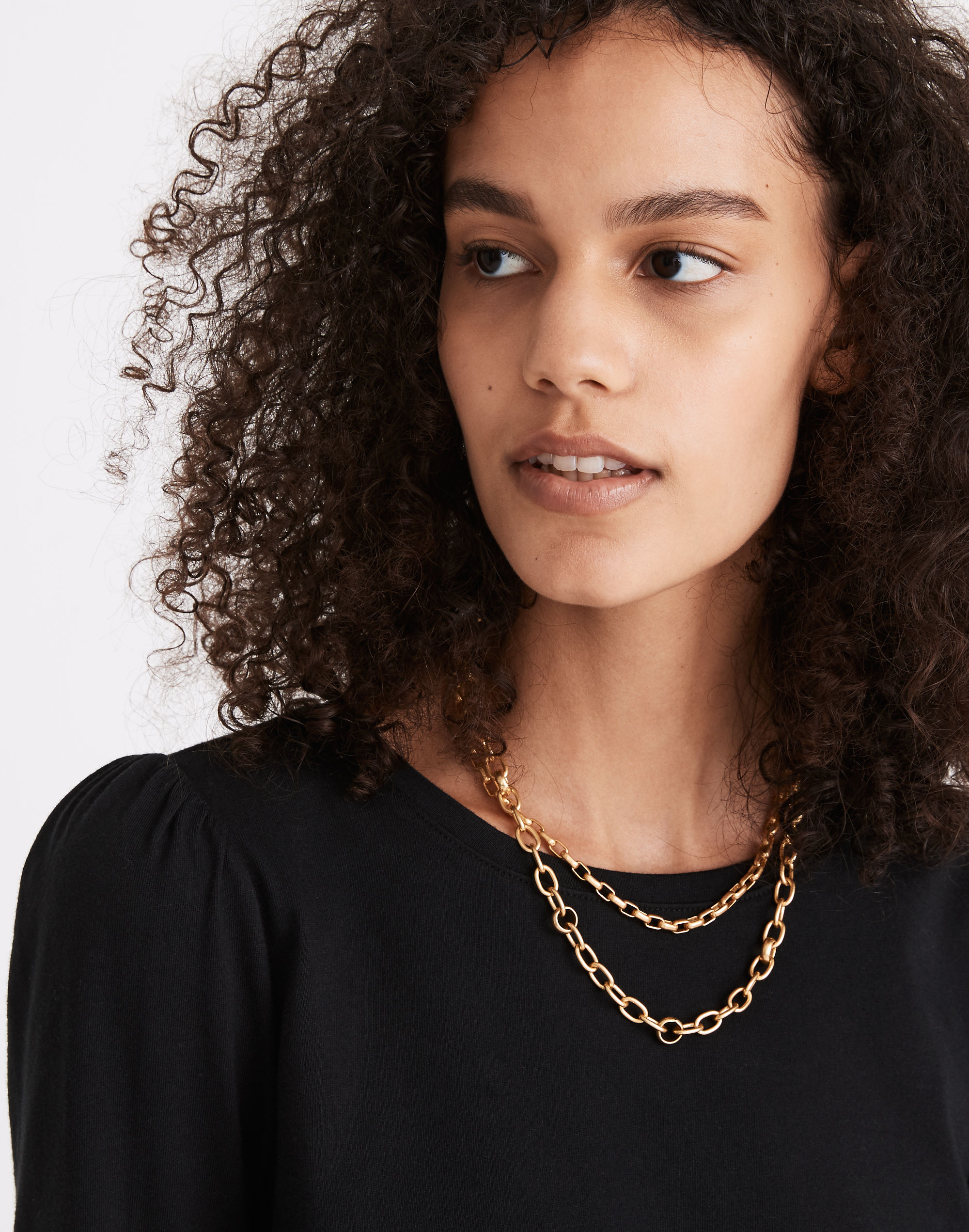 (Re)sourced Cotton Puff-Sleeve Tee