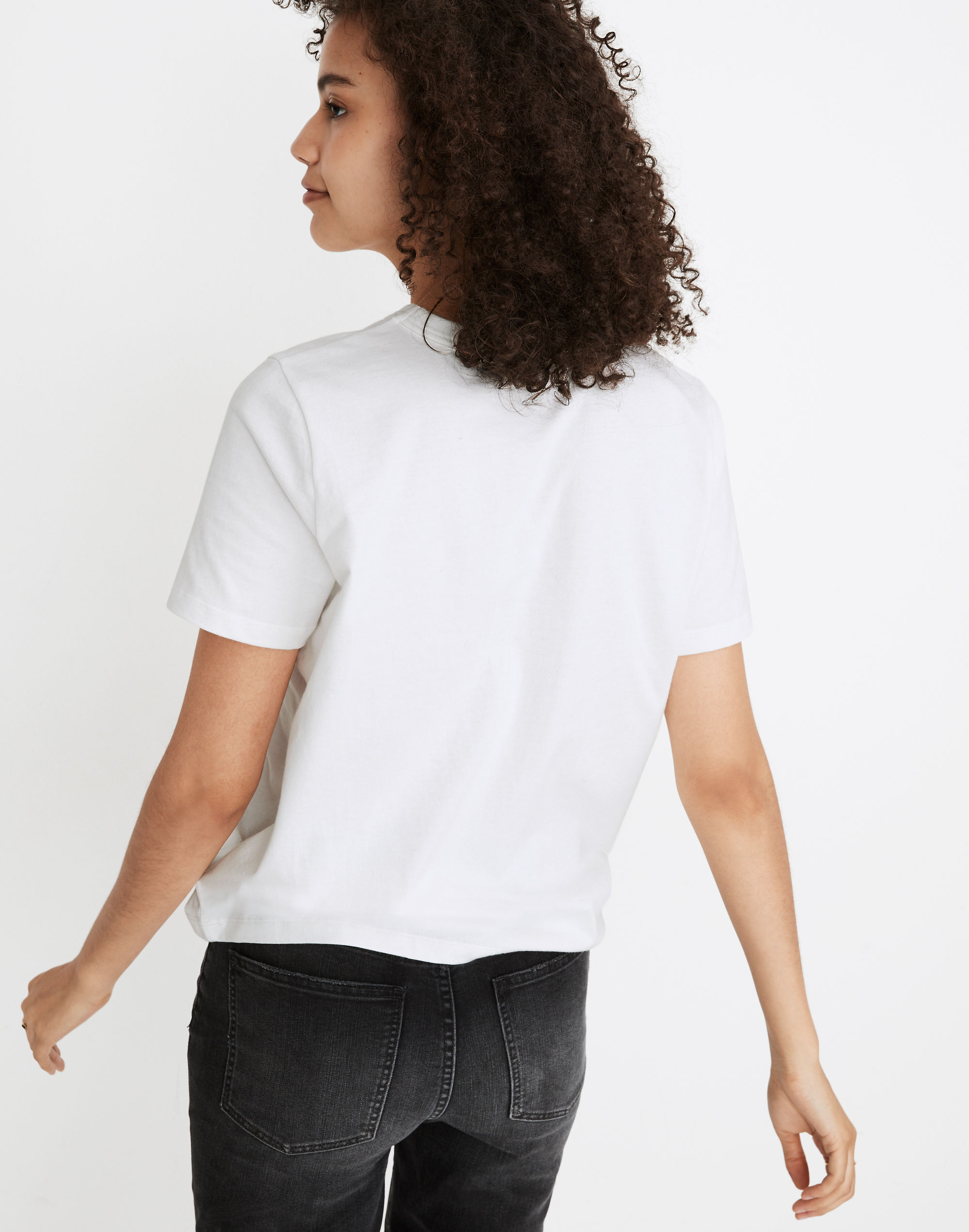 Madewell x Andrea Smith Morning Sketch Graphic Tomboy Tee