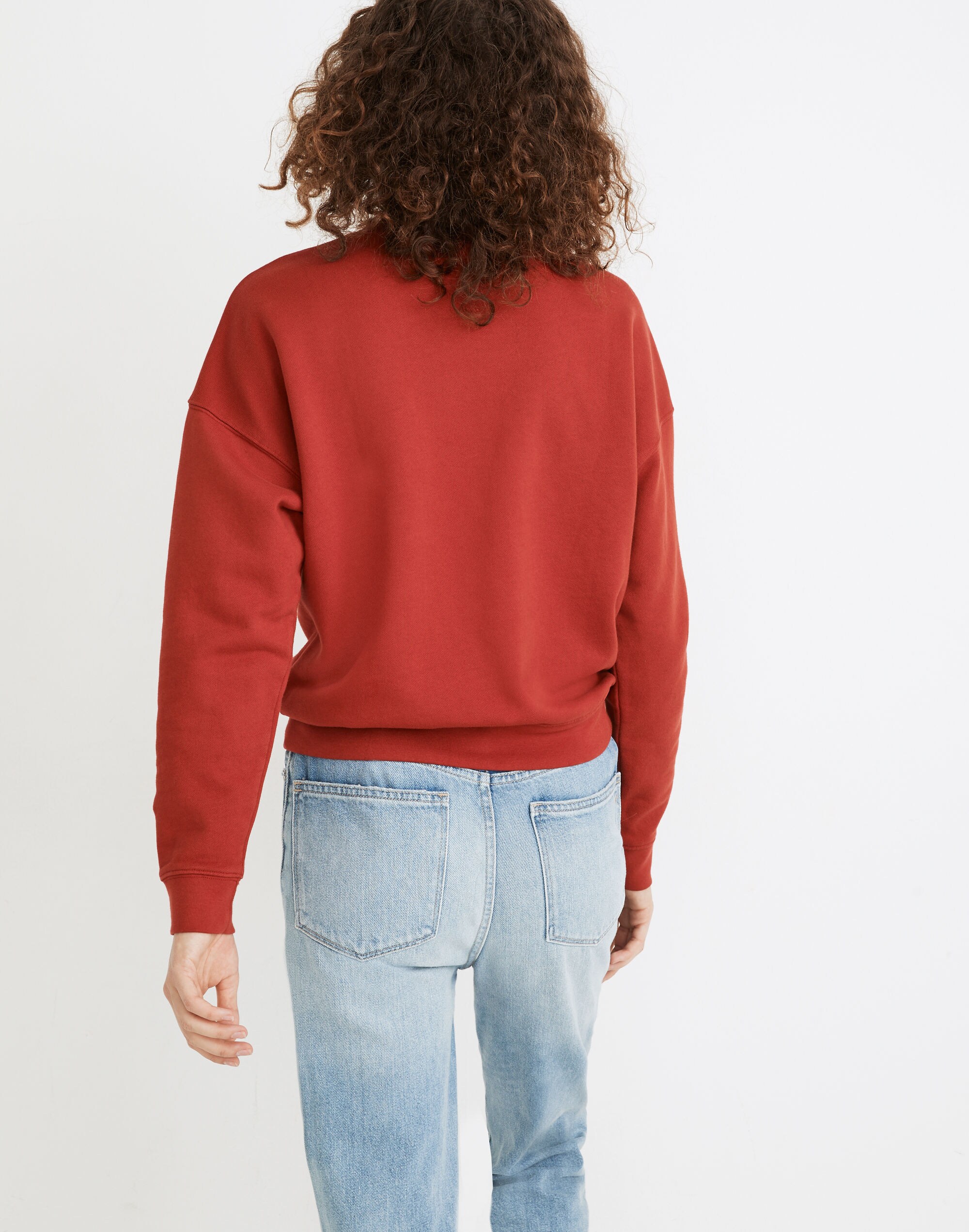 (Re)sourced Cotton Studio Mockneck Sweatshirt