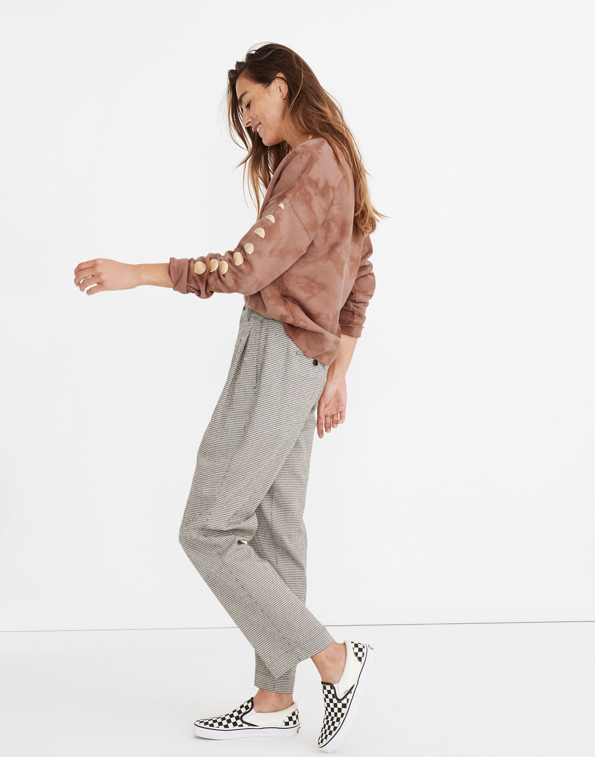 Moonphase Graphic Tie-Dye Mainstay Sweatshirt