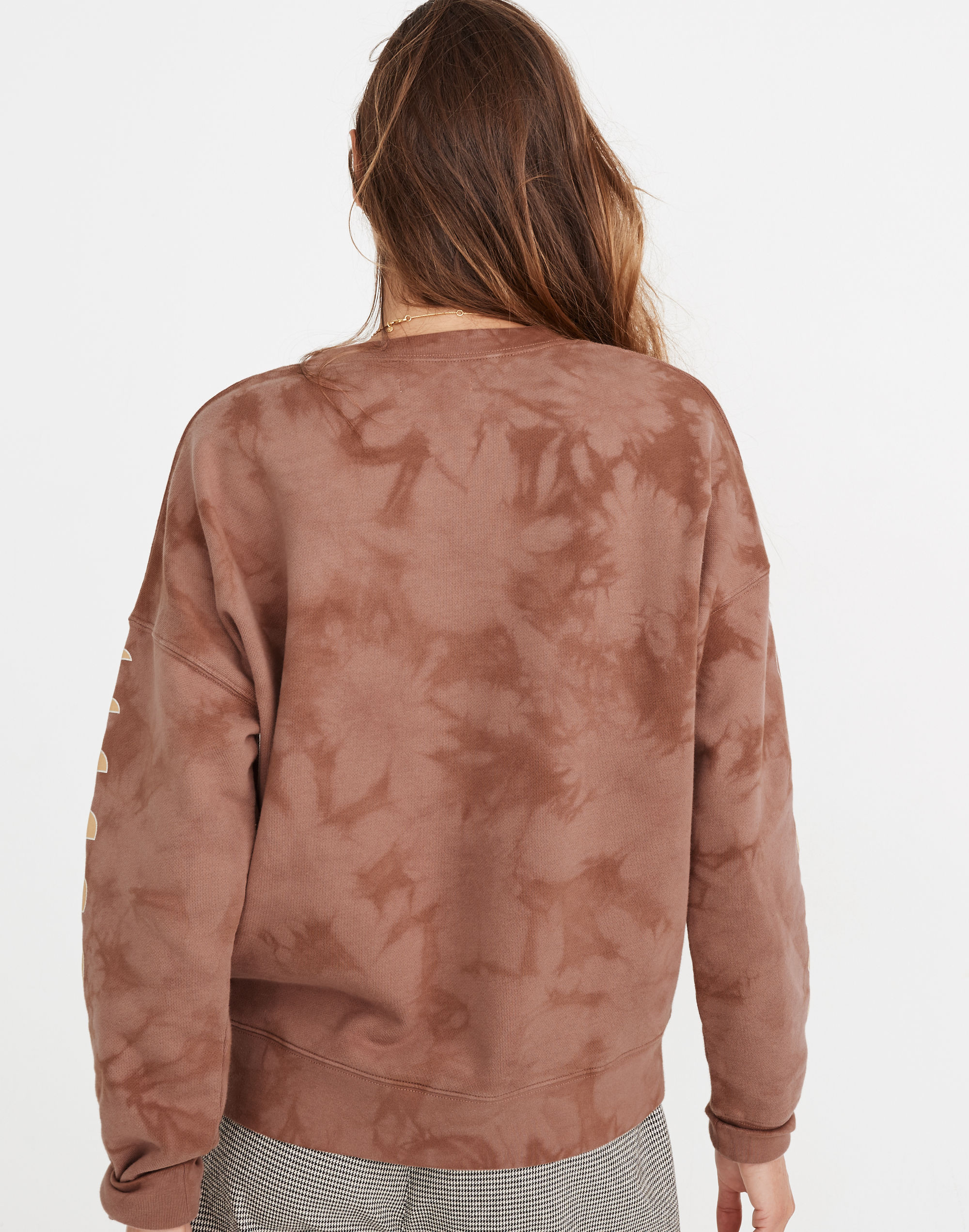 Moonphase Graphic Tie-Dye Mainstay Sweatshirt