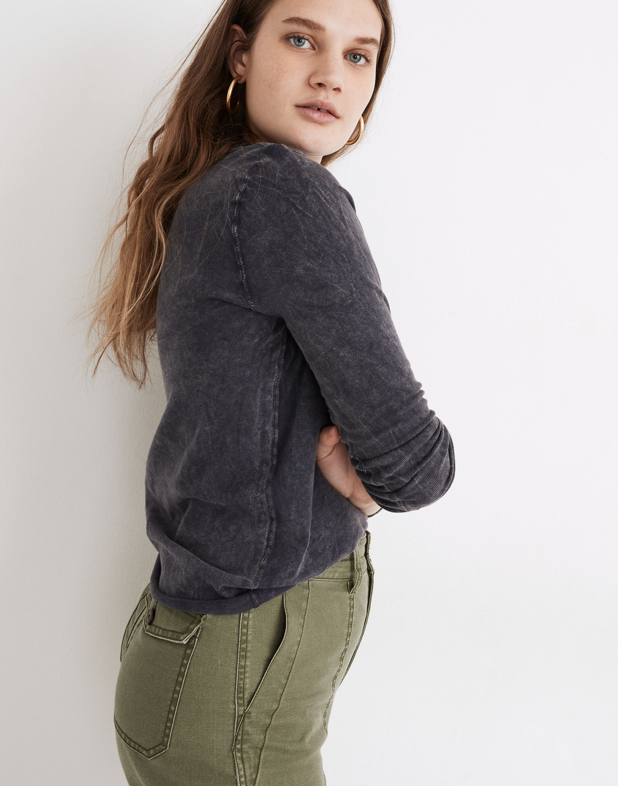 Rivet &amp; Thread Slim Long-Sleeve Tee