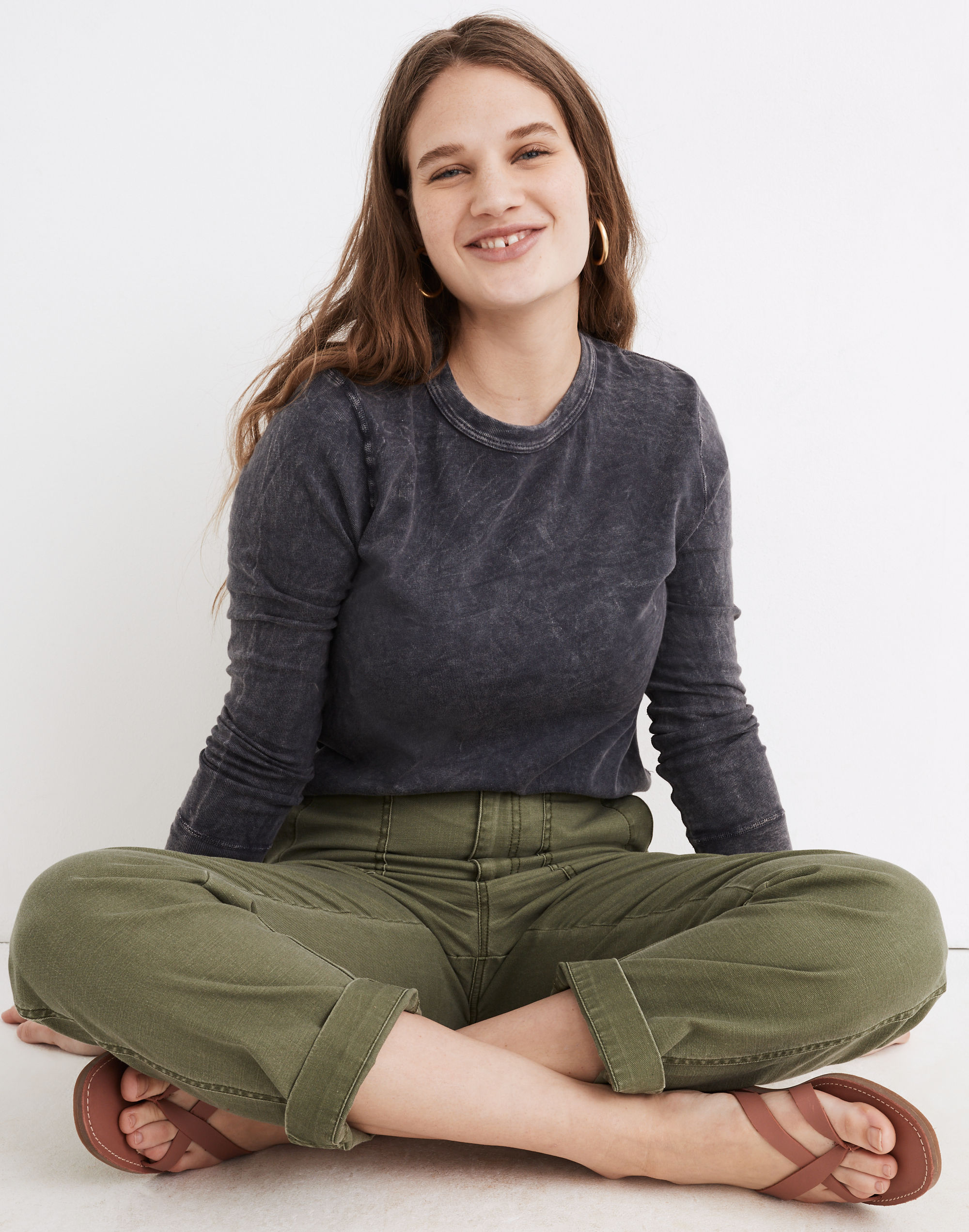 Rivet &amp; Thread Slim Long-Sleeve Tee