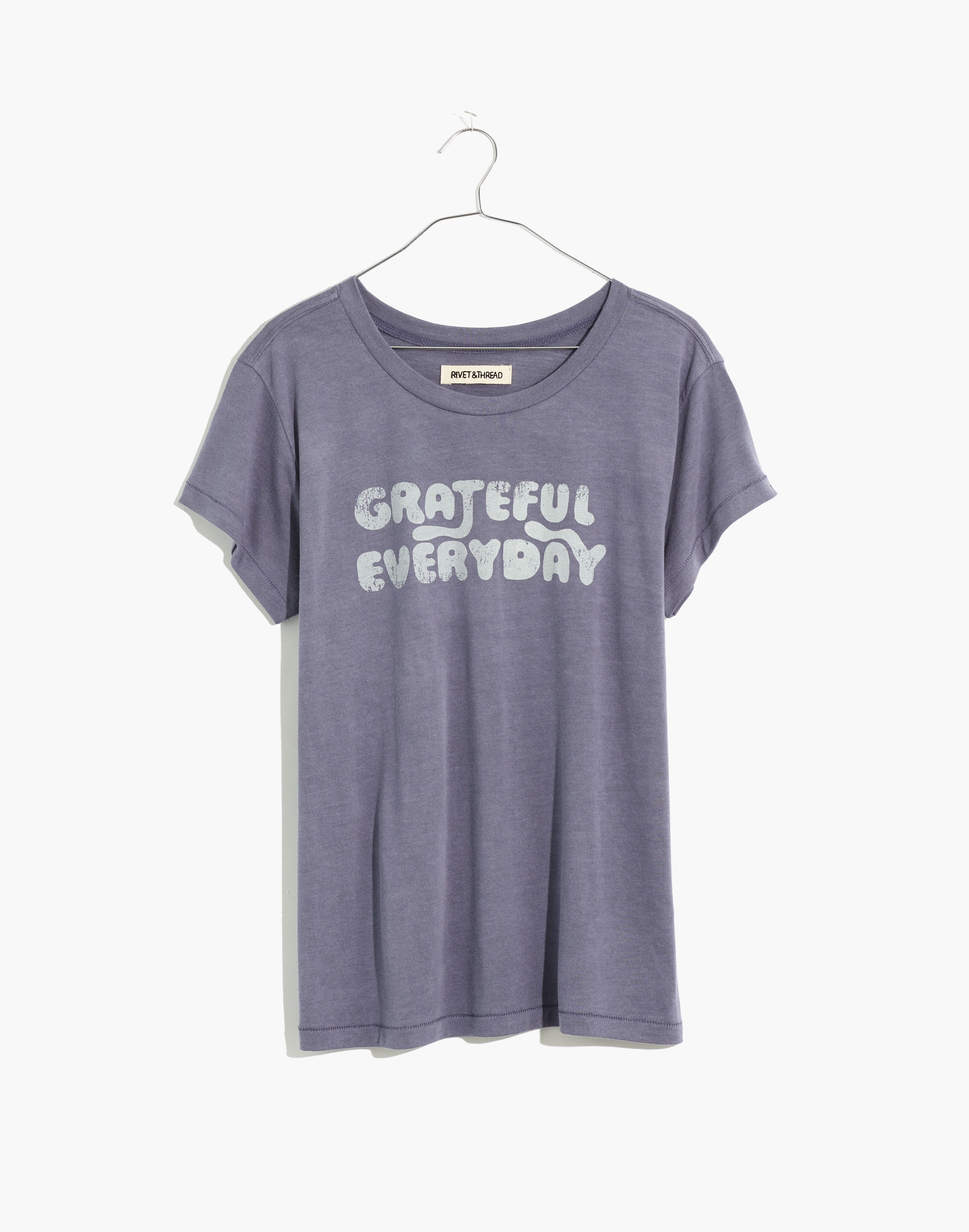 Rivet &amp; Thread Grateful Every Day Graphic Ex-Boyfriend Tee