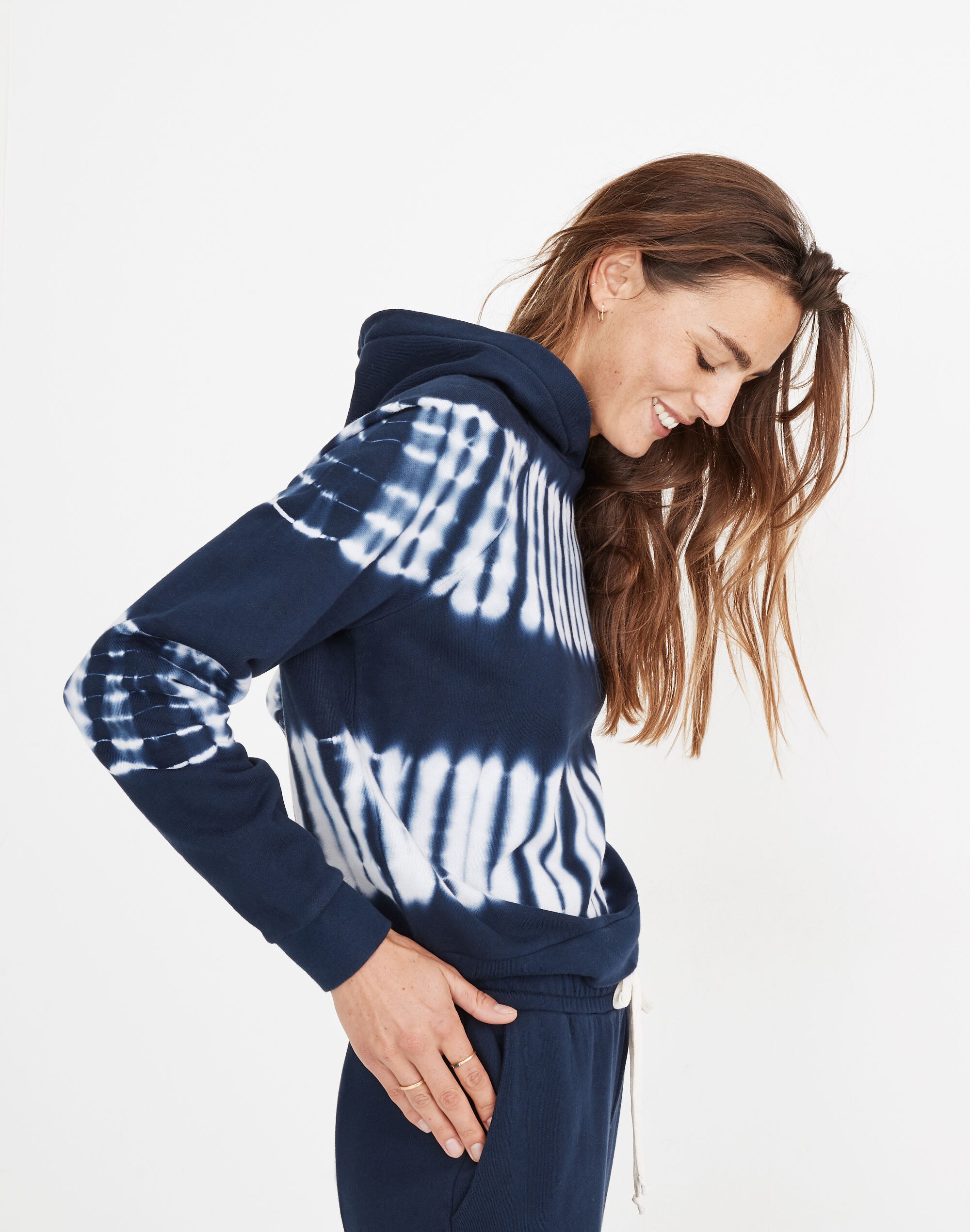 (Re)sourced Cotton Retro Hoodie Sweatshirt