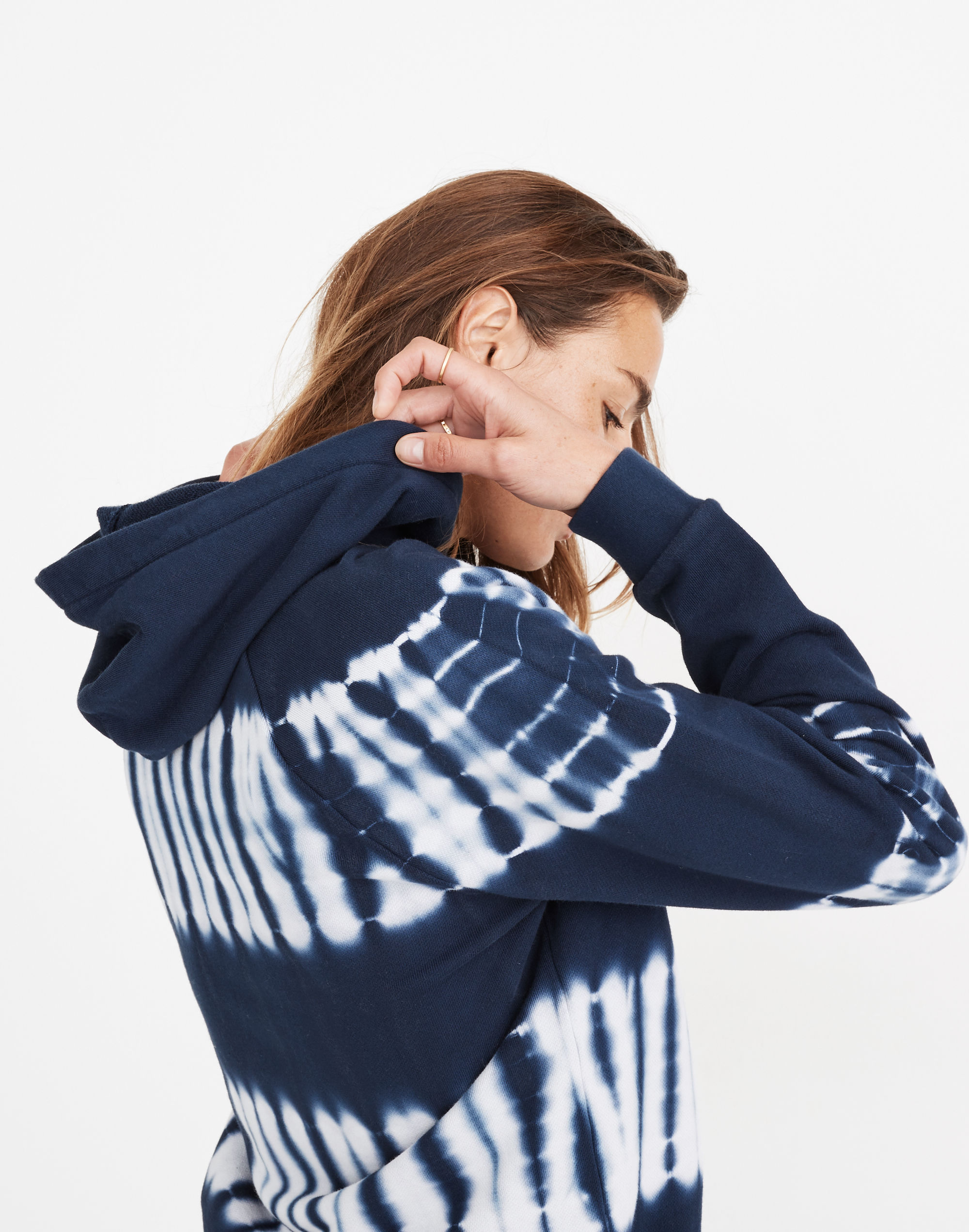 (Re)sourced Cotton Retro Hoodie Sweatshirt