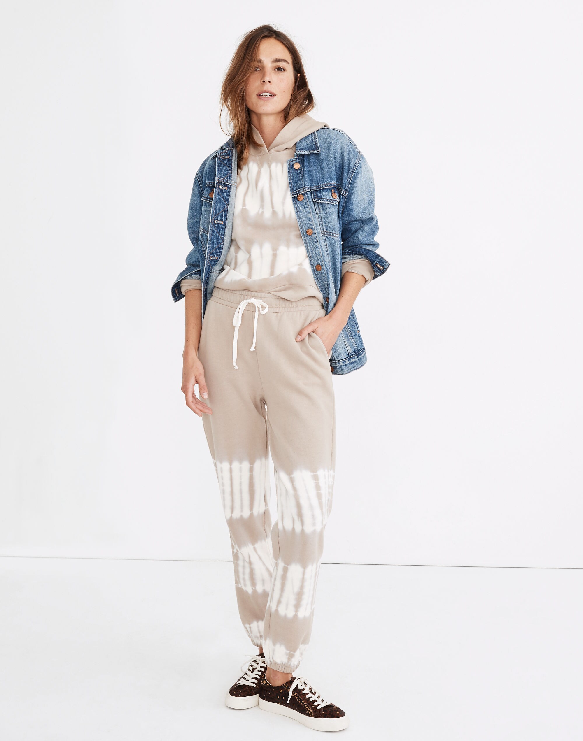 (Re)sourced Cotton Tie-Dye Retro Sweatpants