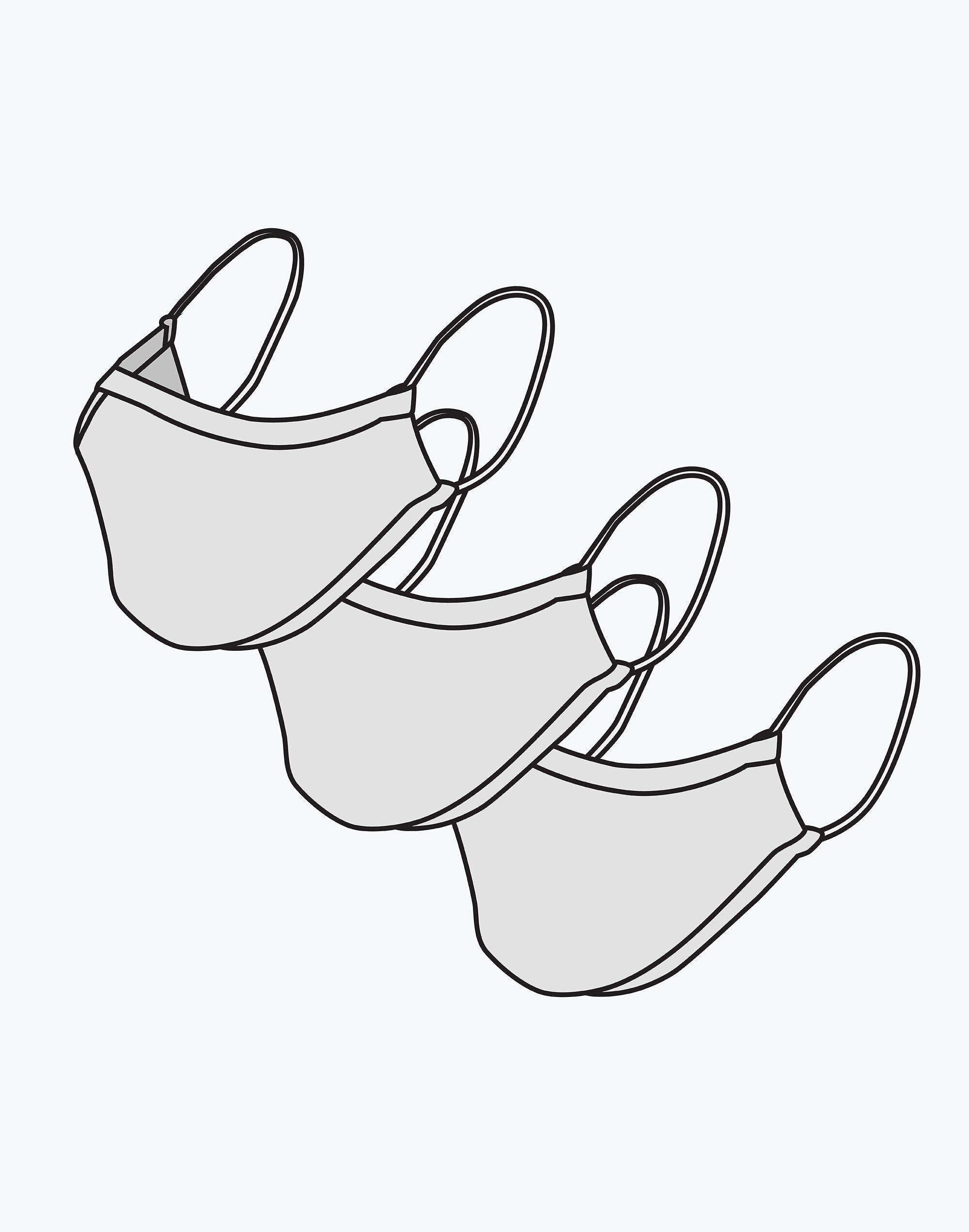 Three-Pack Face Masks