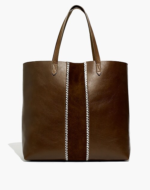 The Transport Tote: Suede Inset Edition