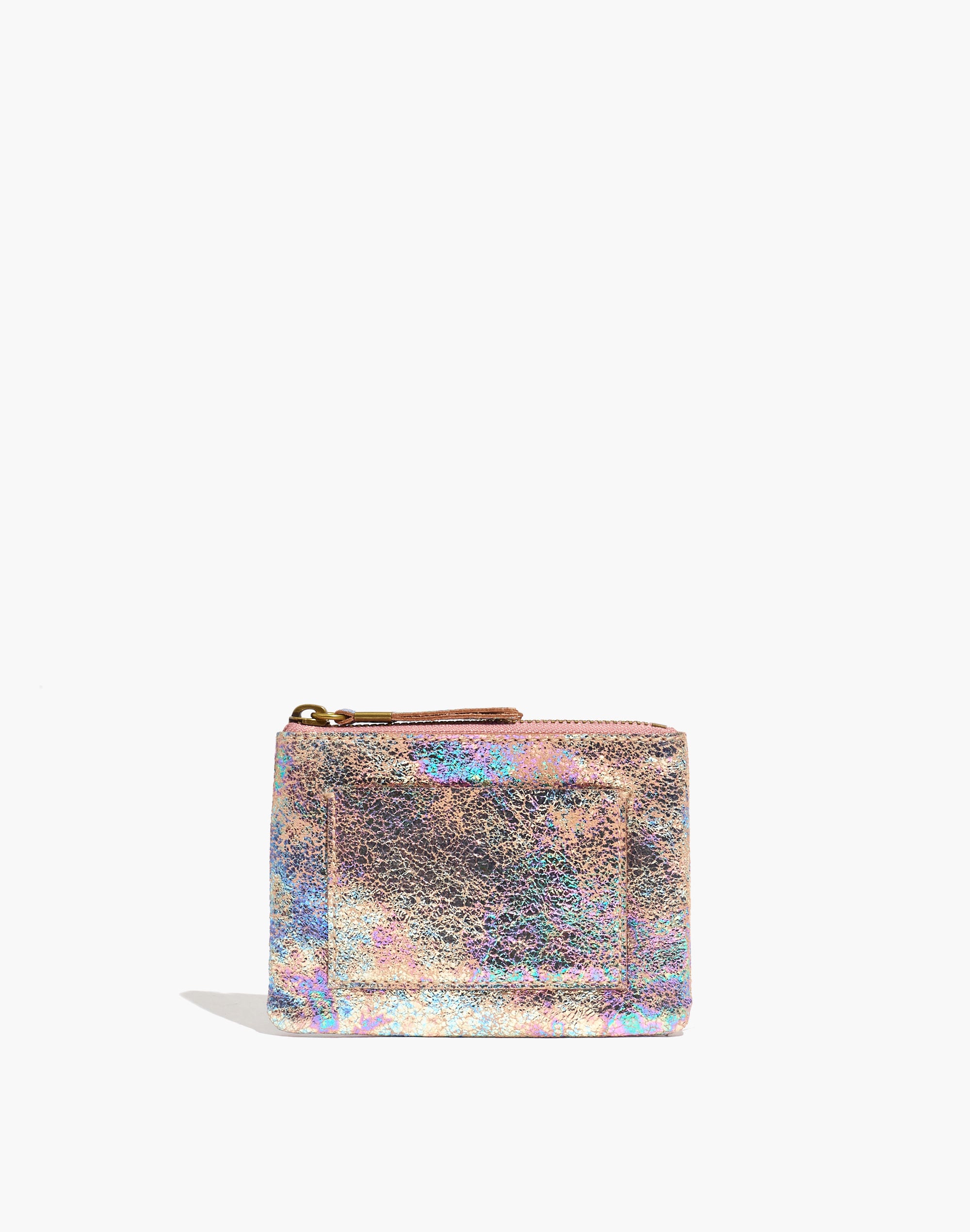 the leather pocket pouch wallet: iridescent edition