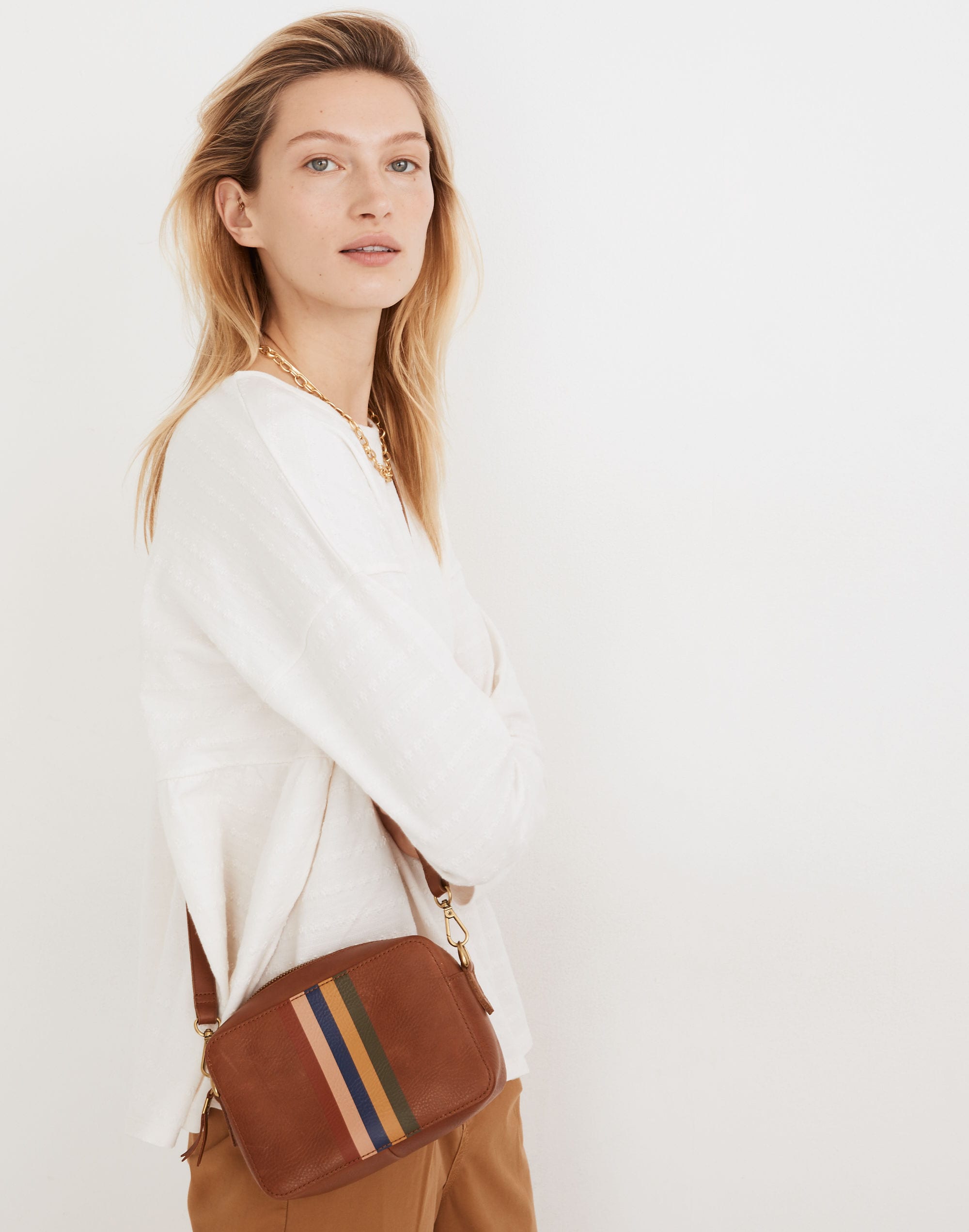 The Transport Camera Bag: Rainbow Striped Edition