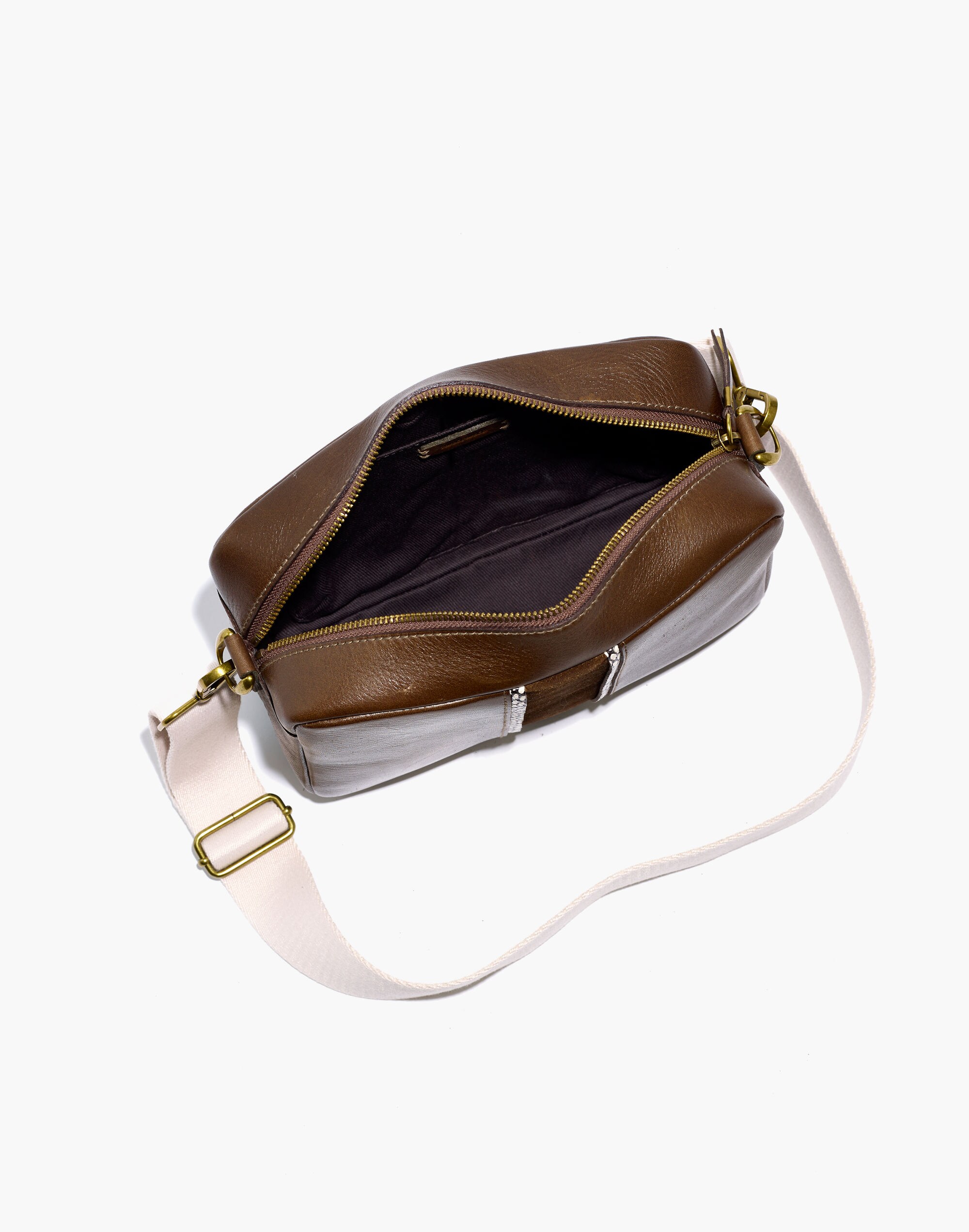 The Large Transport Camera Bag: Suede Inset Edition