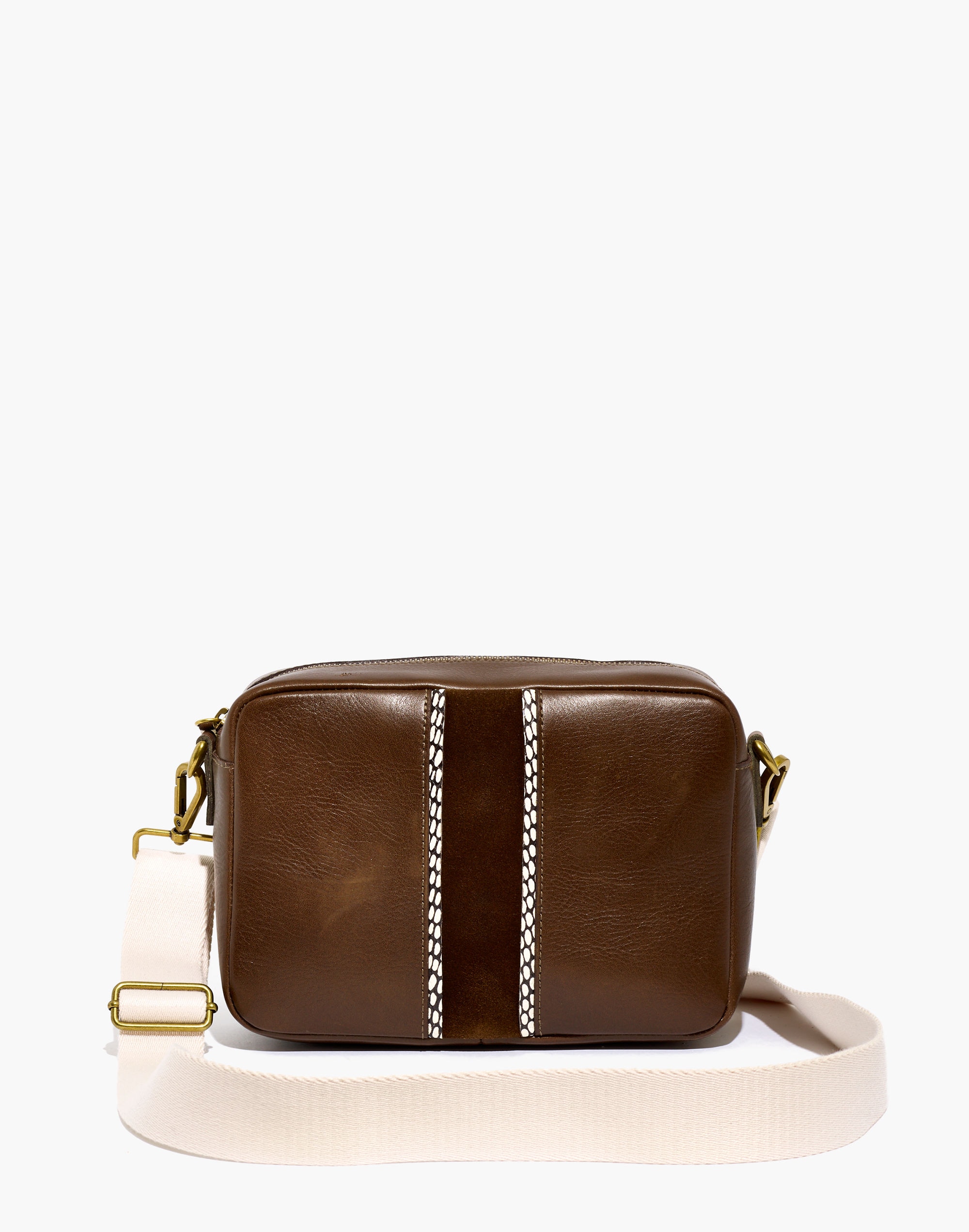 the large transport camera bag: suede inset edition