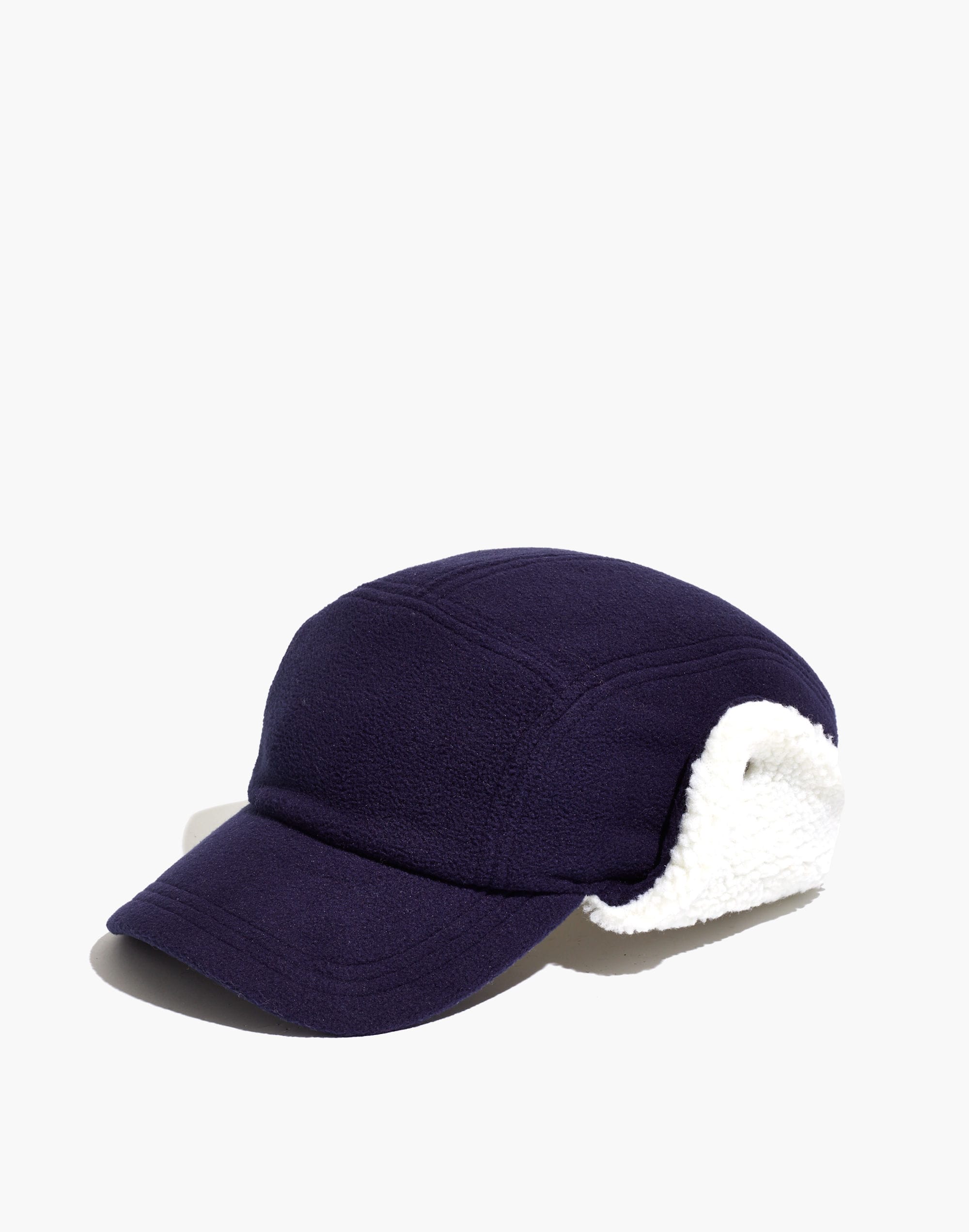 Fleece Baseball Trapper Hat
