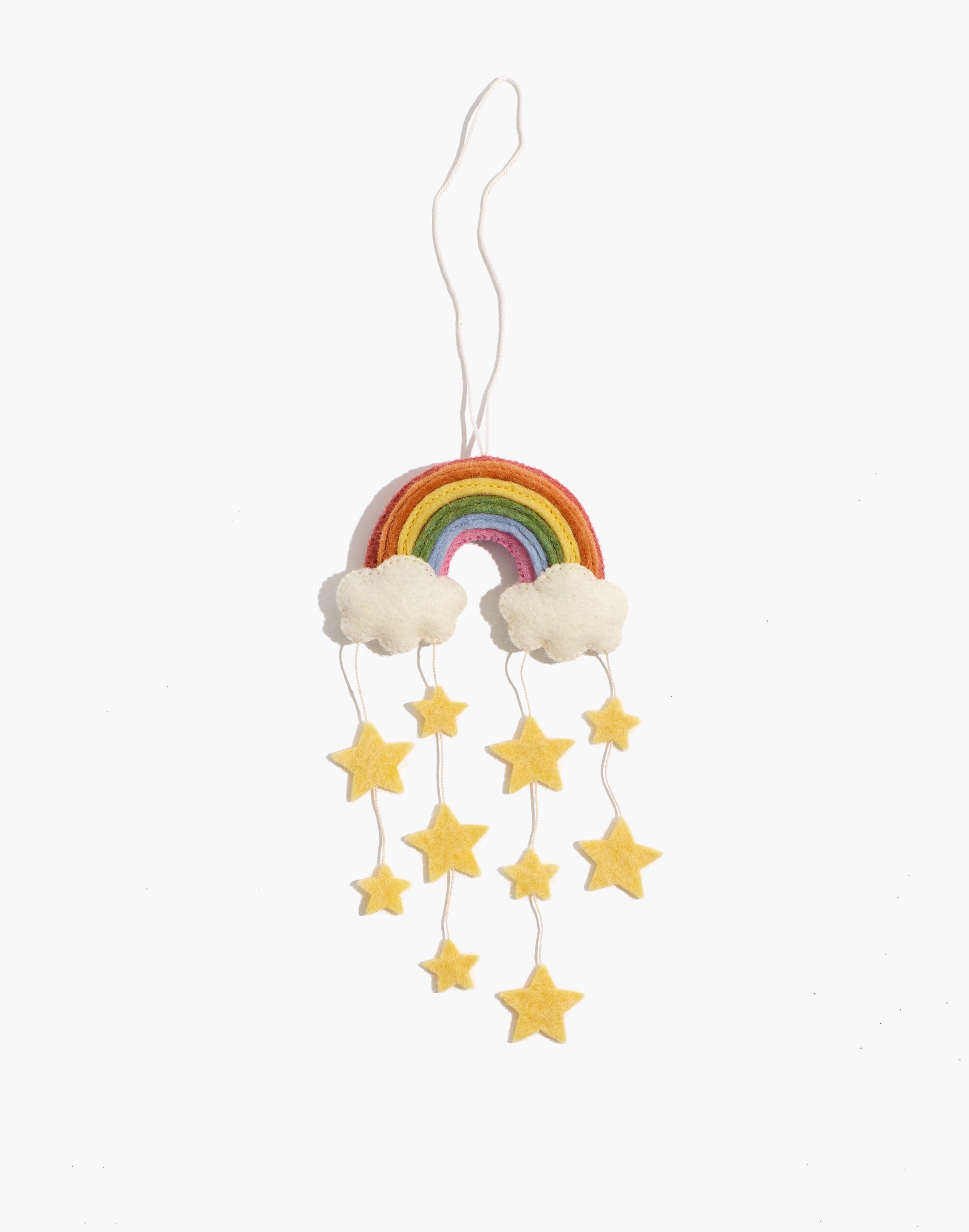 Craftspring Felt Twinkle Star Rainbow Ornament | Madewell