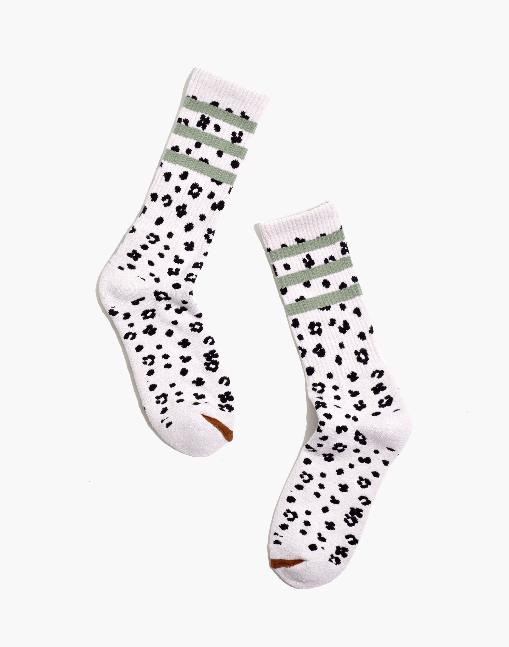 cheetah athletic socks