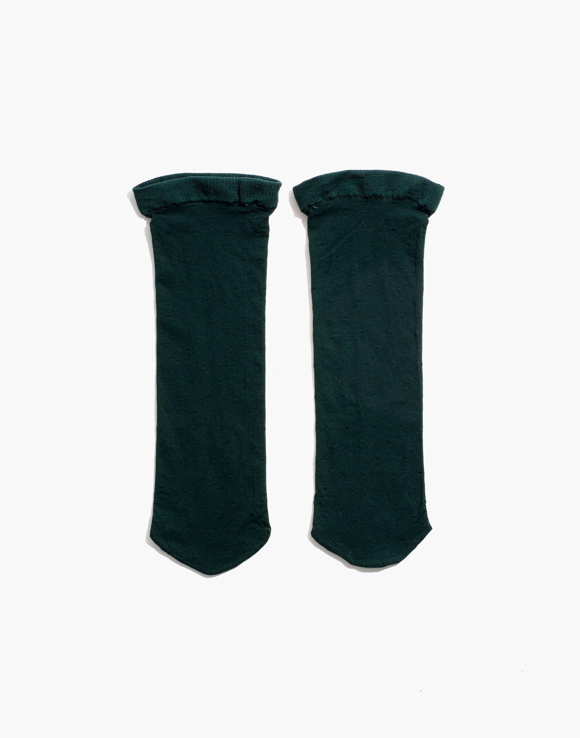 sheer dot ankle socks