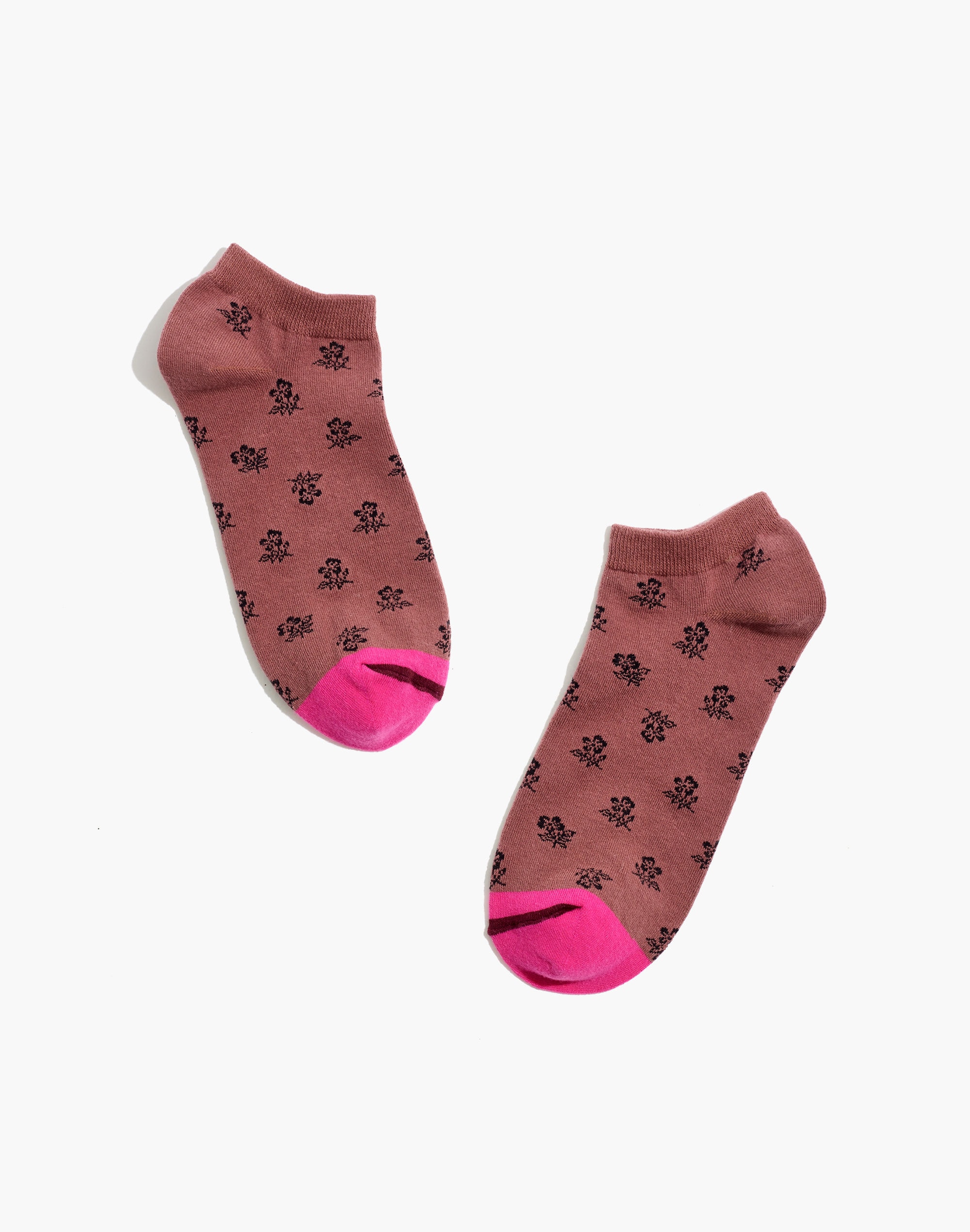 floral anklet socks