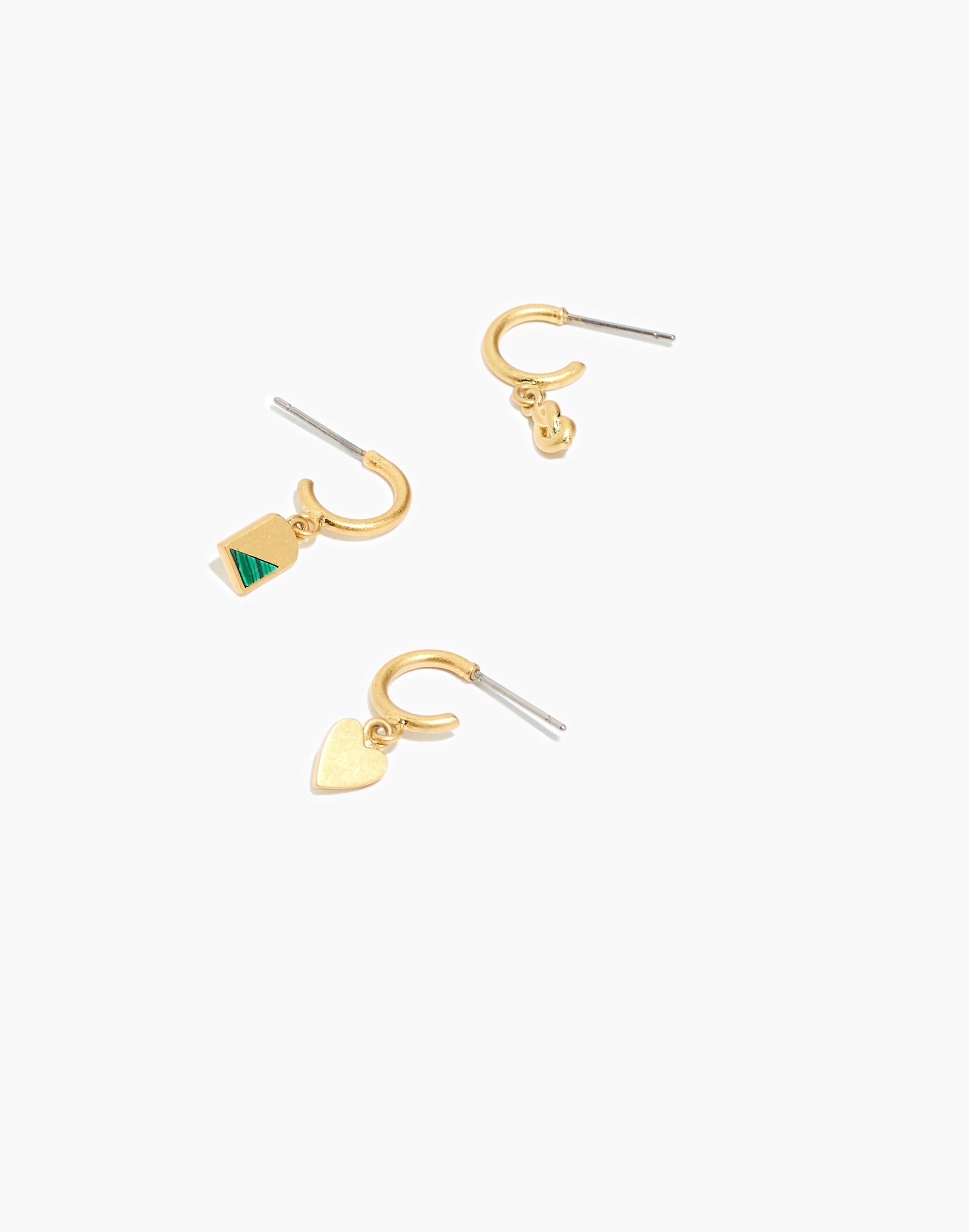 Mixer Single Huggie Hoop Earring
